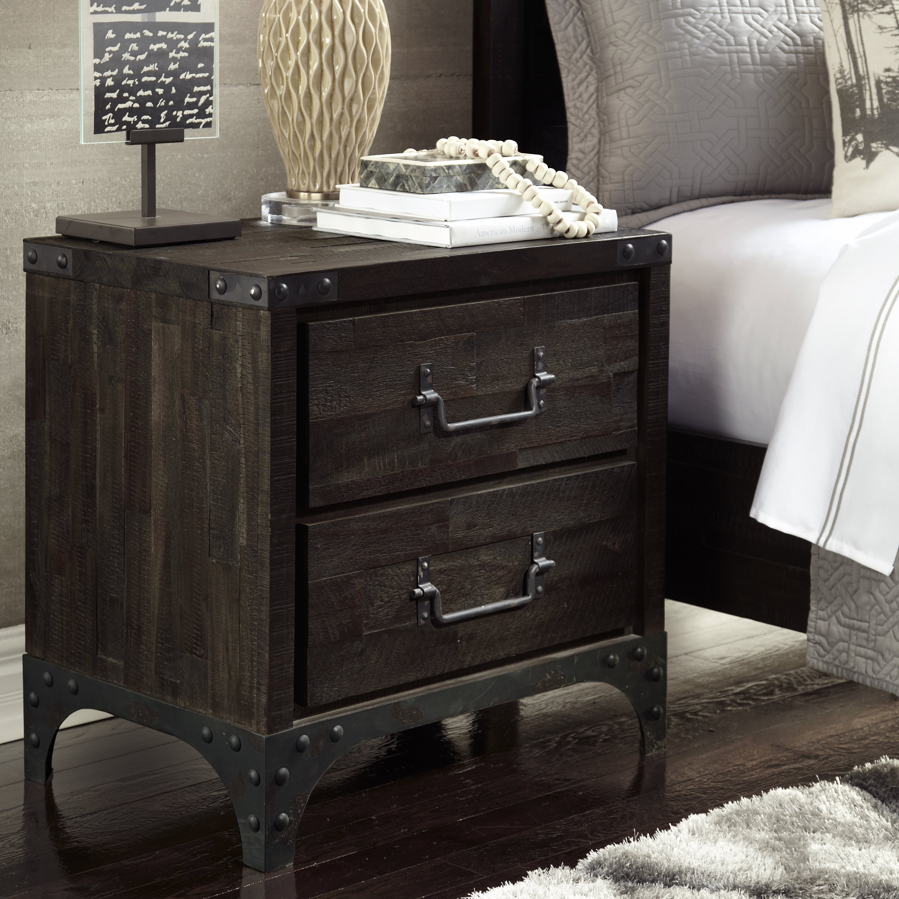 Trent Austin Design Sedgwick 2 Drawer Nightstand & Reviews Wayfair