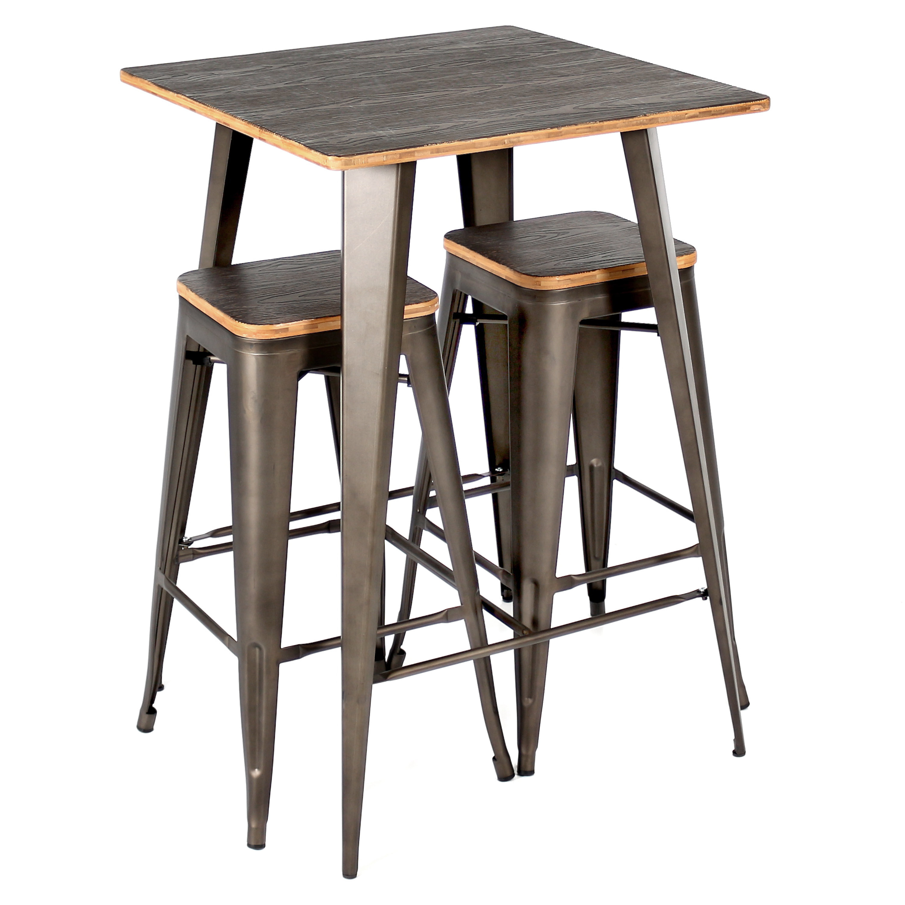 Claremont Dining Table Set LeisureGrow Claremont 90cm Round Folding