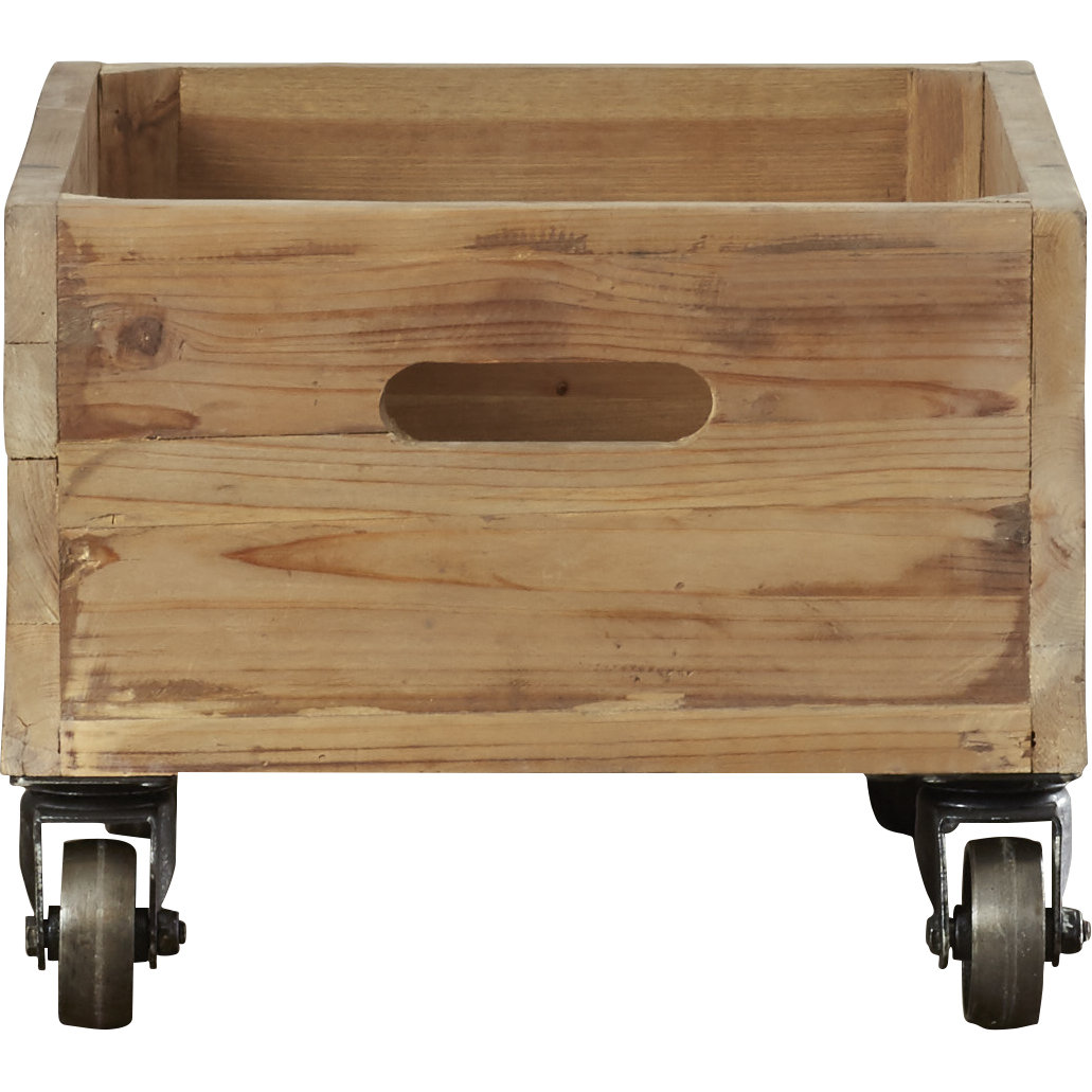 Trent Austin Design Sloan Reclaimed Wood Rolling Box & Reviews Wayfair