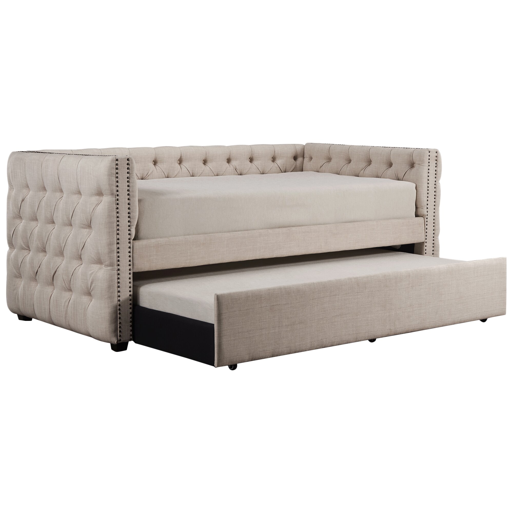 House Of Hampton Ghislain Daybed With Trundle & Reviews | Wayfair.ca