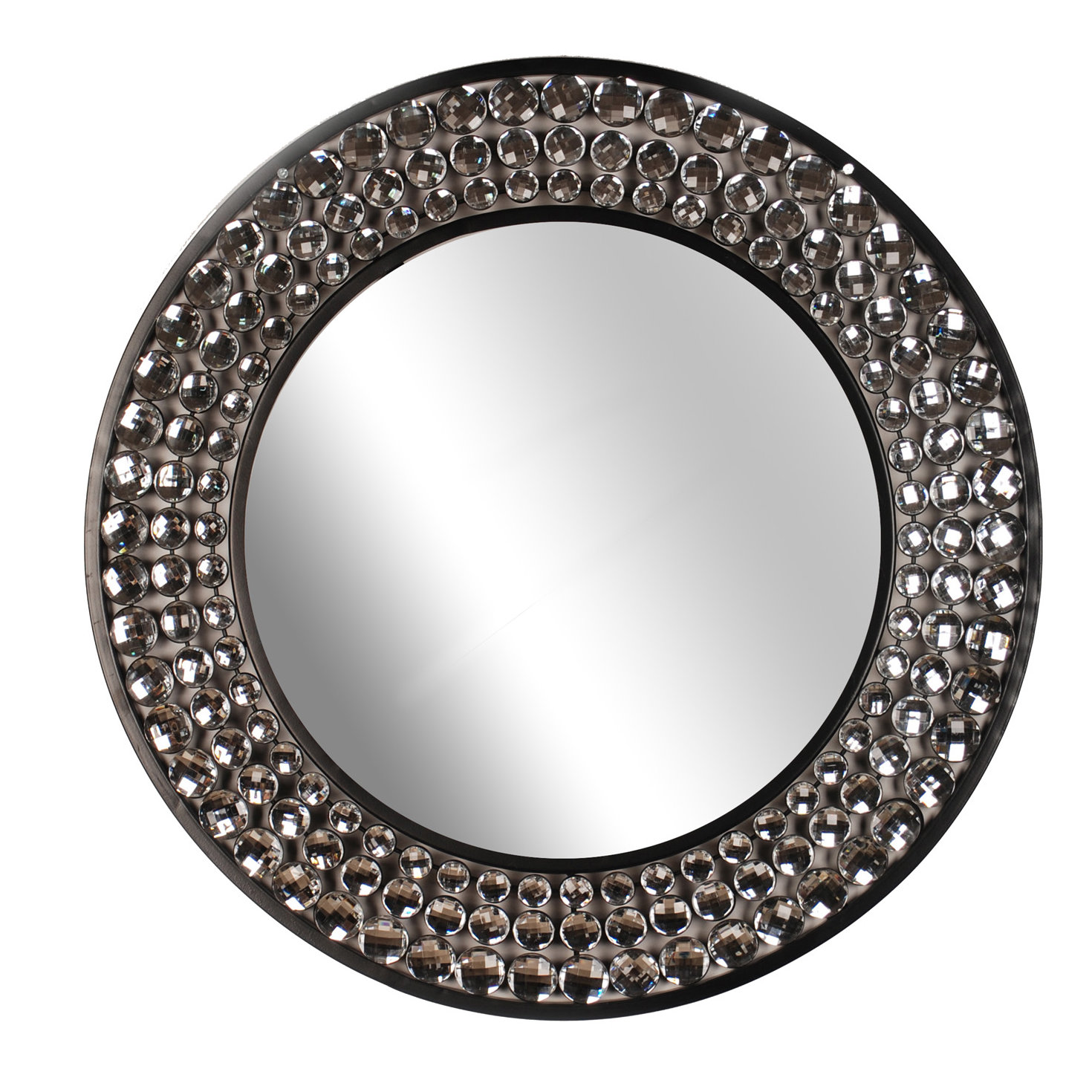 House of Hampton Jeweled Wall Mirror & Reviews Wayfair