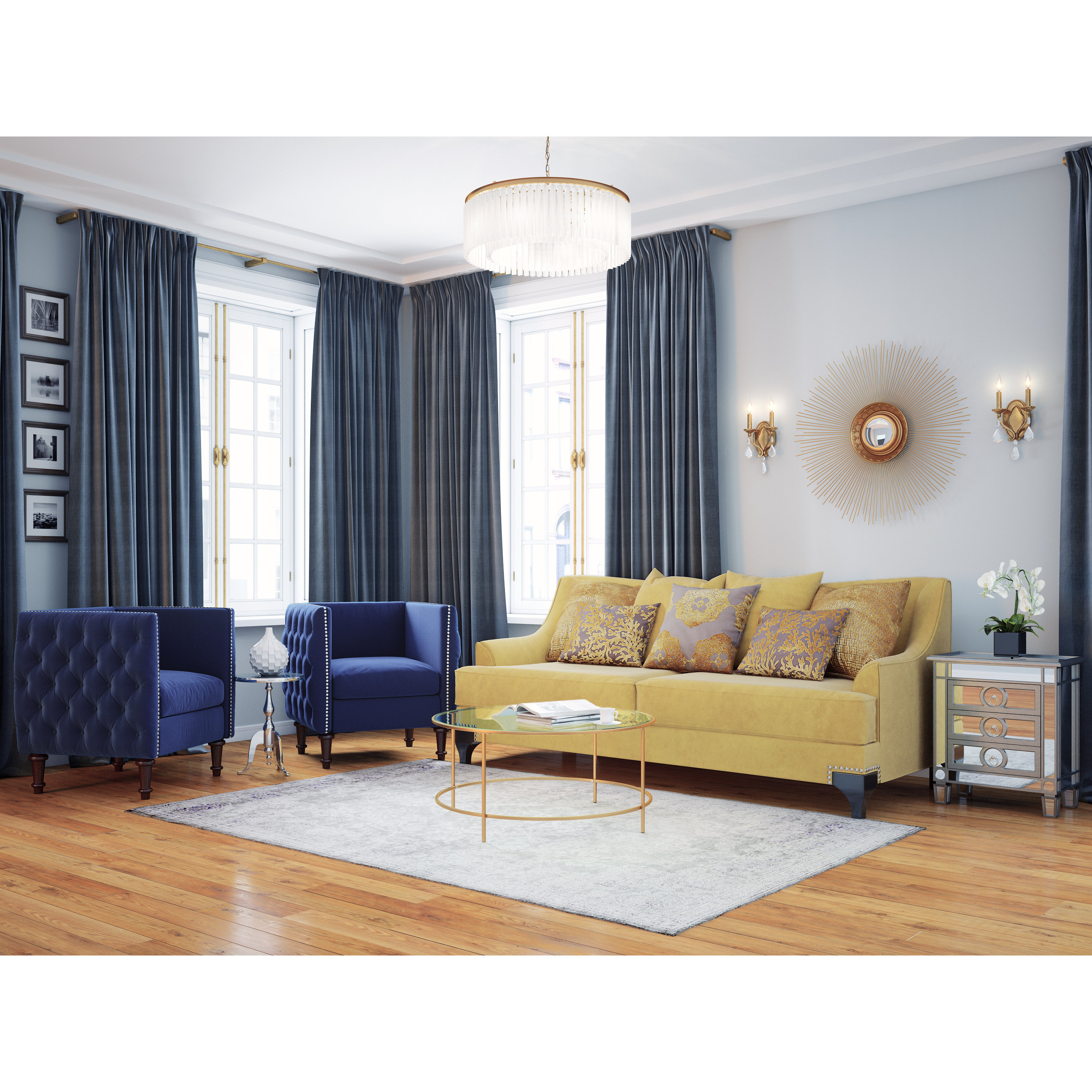House of Hampton Verwood Premium Sofa & Reviews Wayfair
