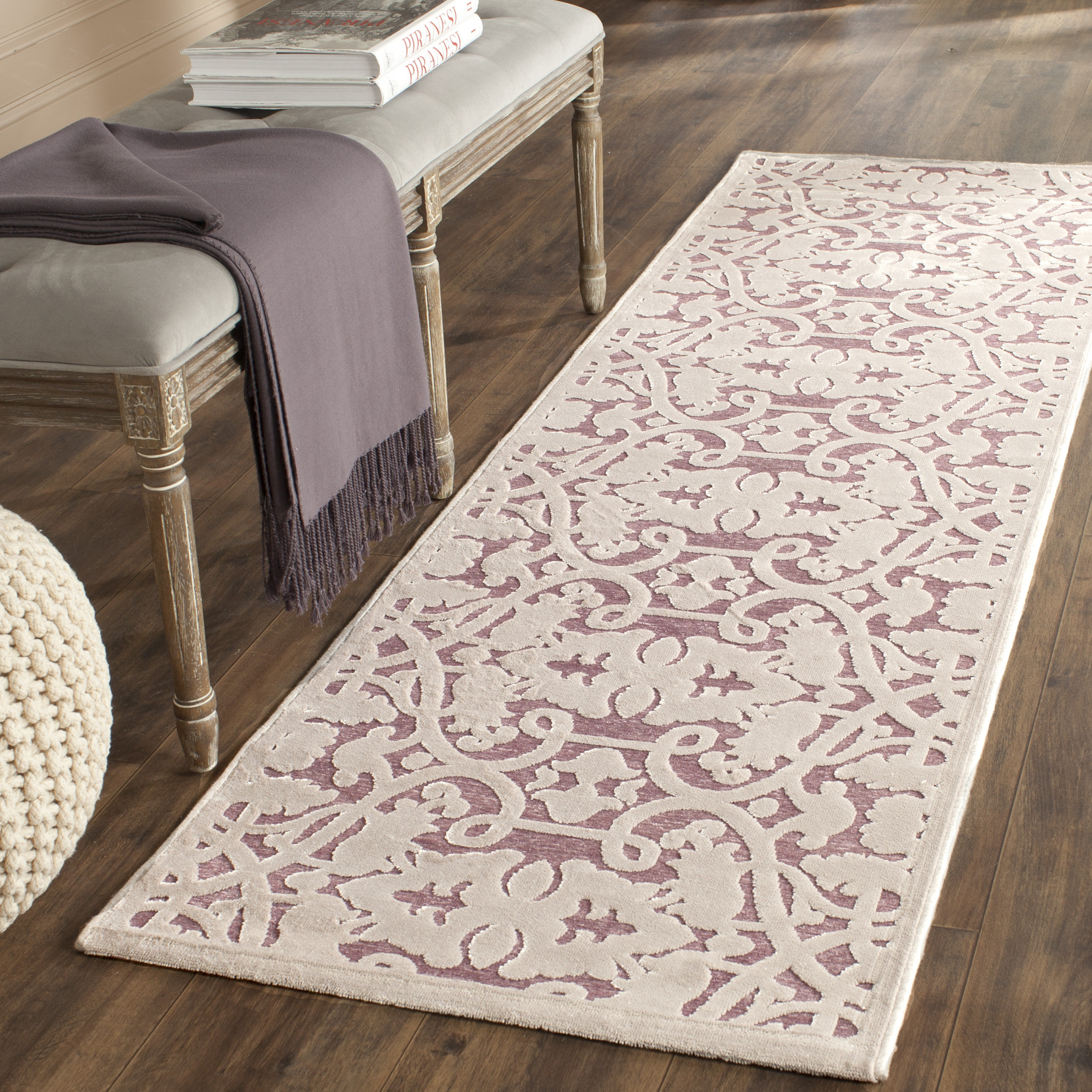 House of Hampton Mauve/Violet Area Rug & Reviews Wayfair
