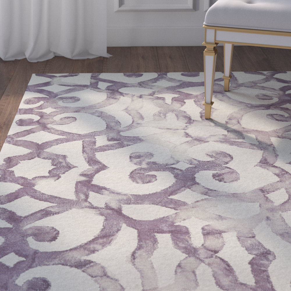 House of Hampton Pfeifer Violet Rug & Reviews Wayfair