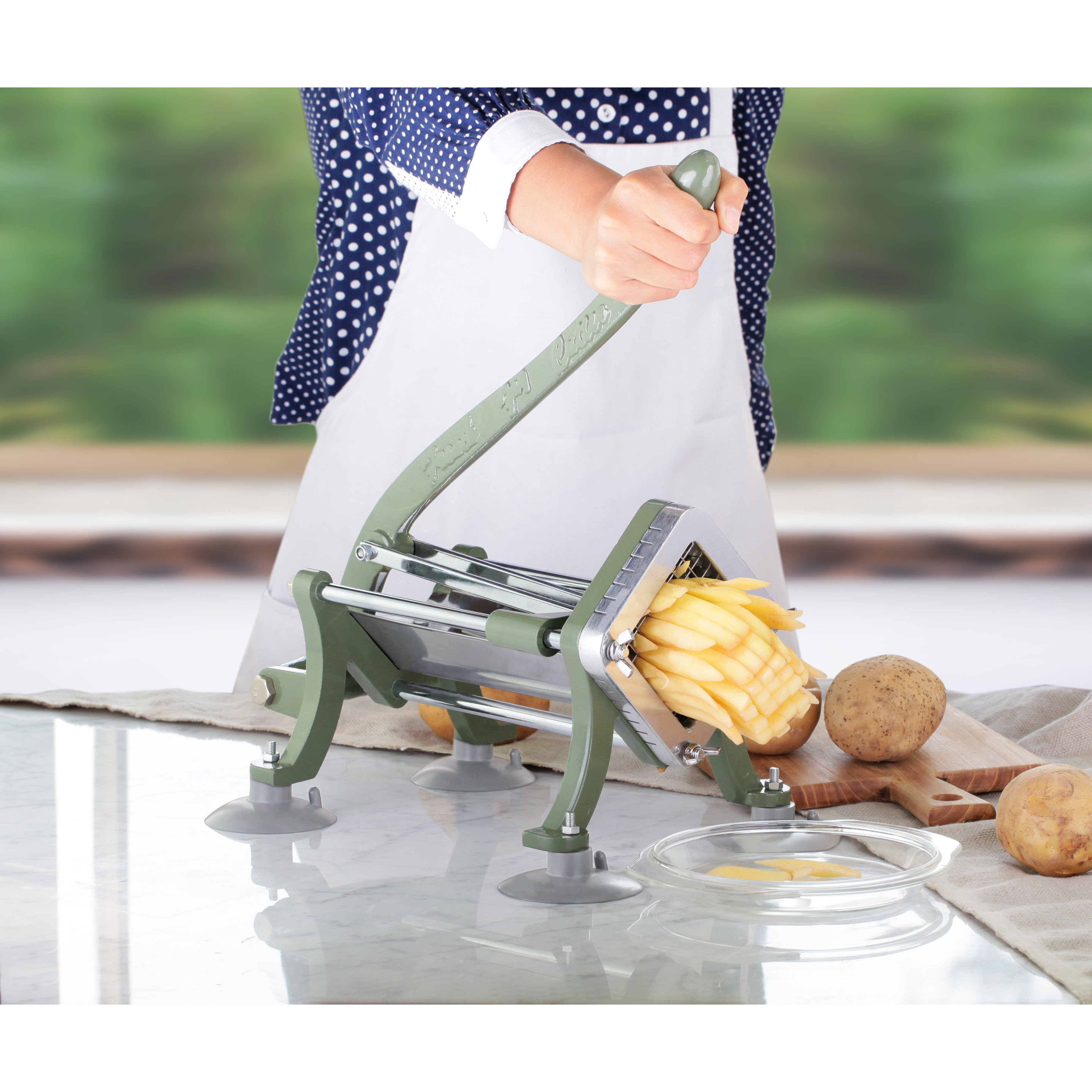 New Star Foodservice Commercial Grade French Fry Cutter & Reviews Wayfair