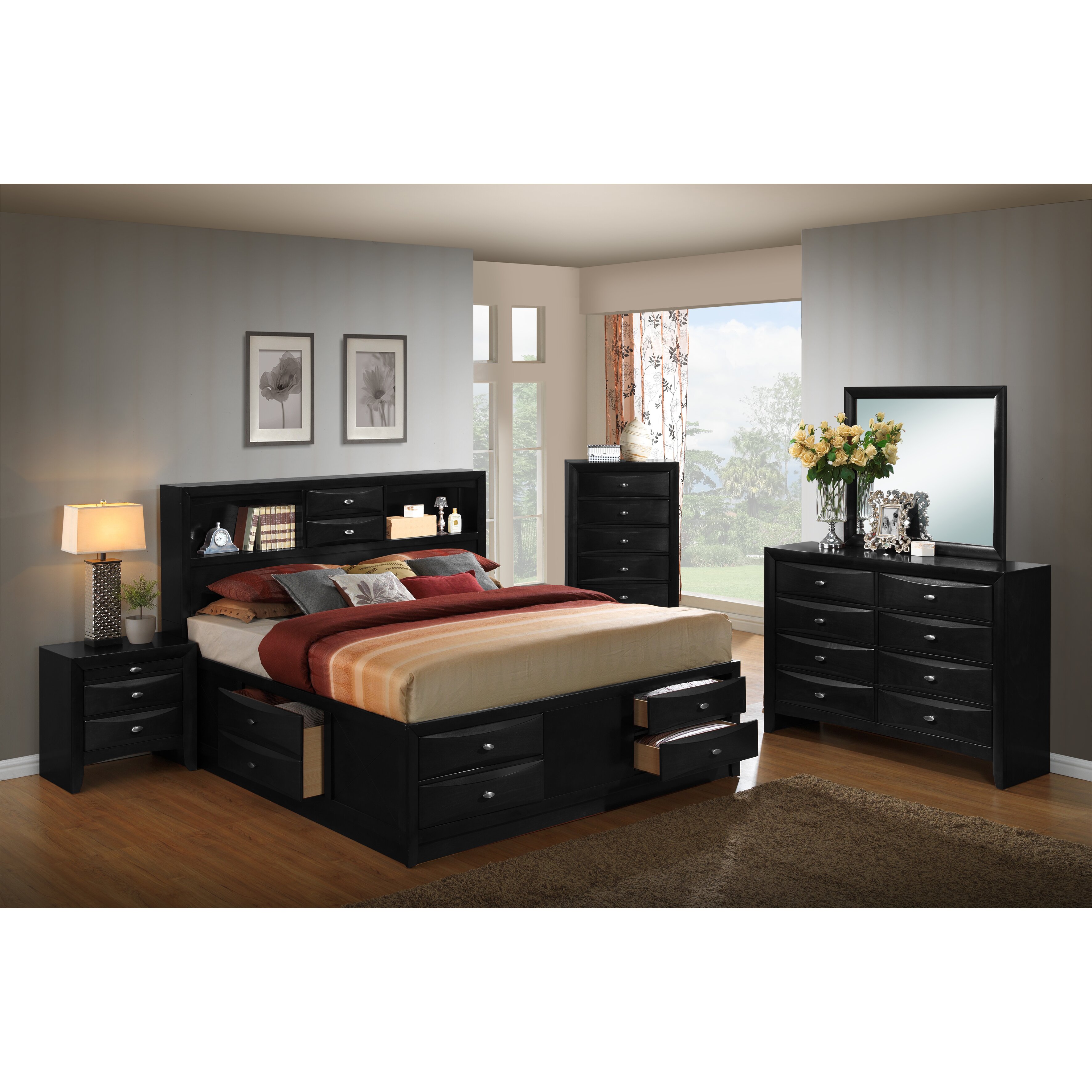 Fellsburg platform 6 piece bedroom set