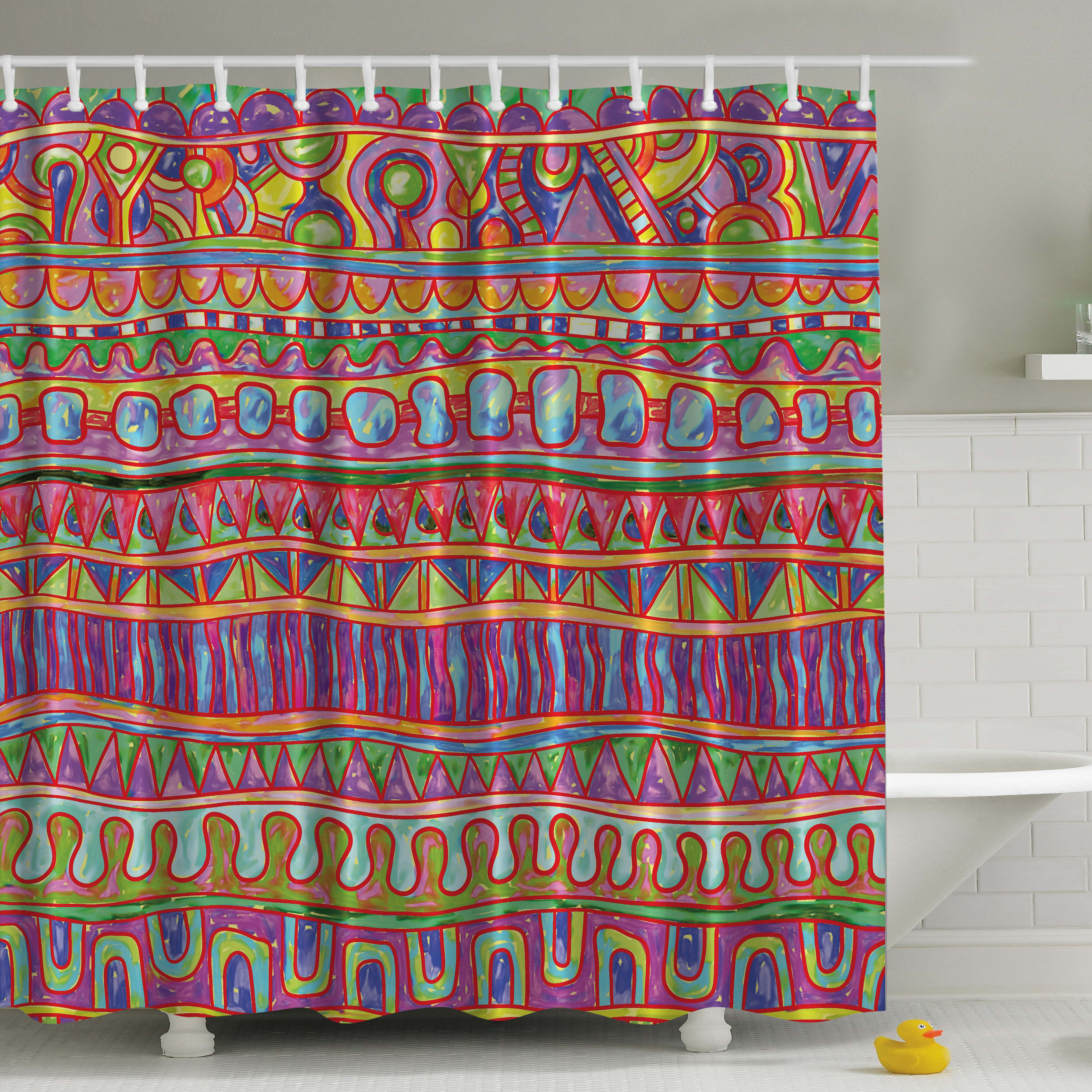 Ambesonne Tribal Print Shower Curtain Wayfair