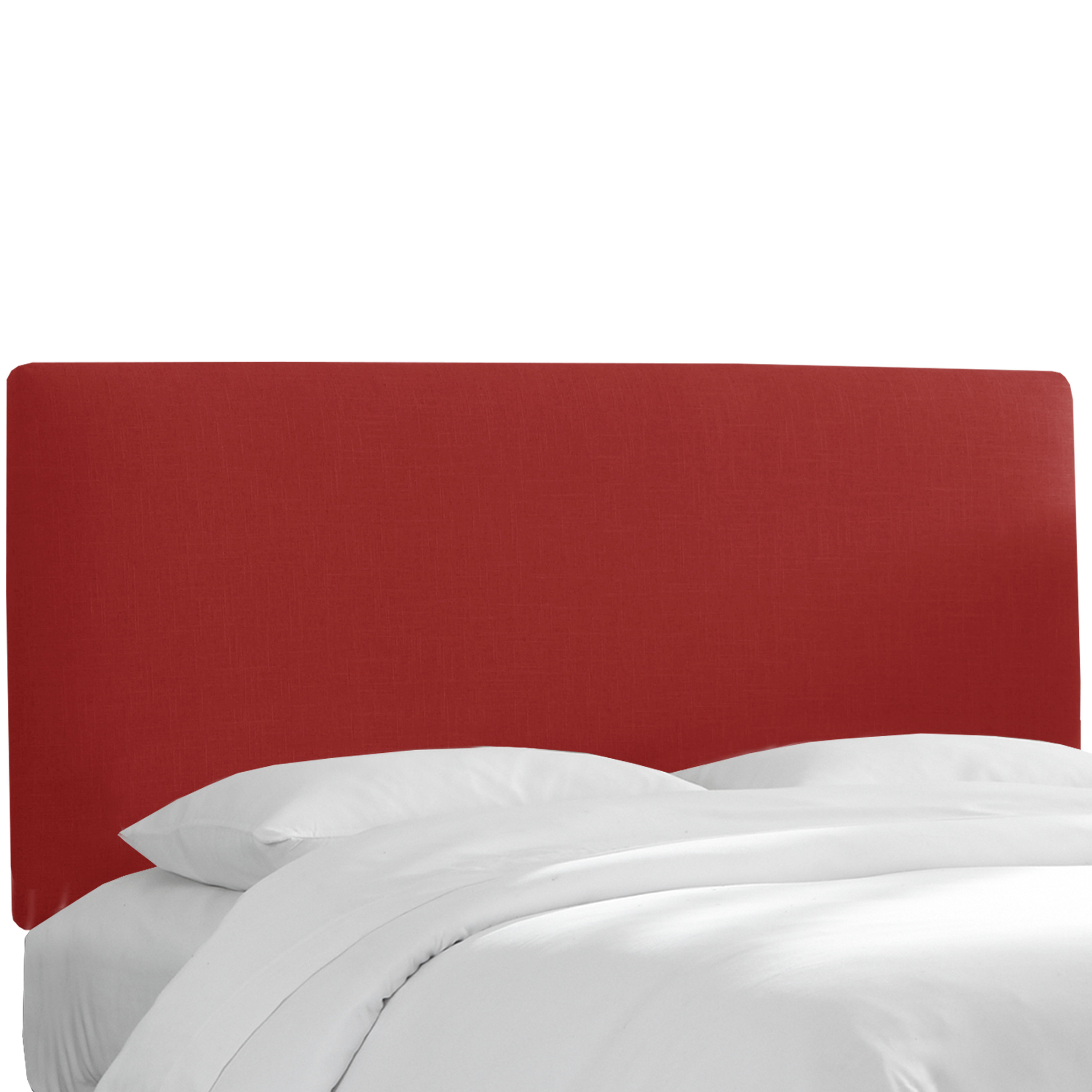 Bungalow Rose Linen Slipcover Upholstered Panel Headboard & Reviews