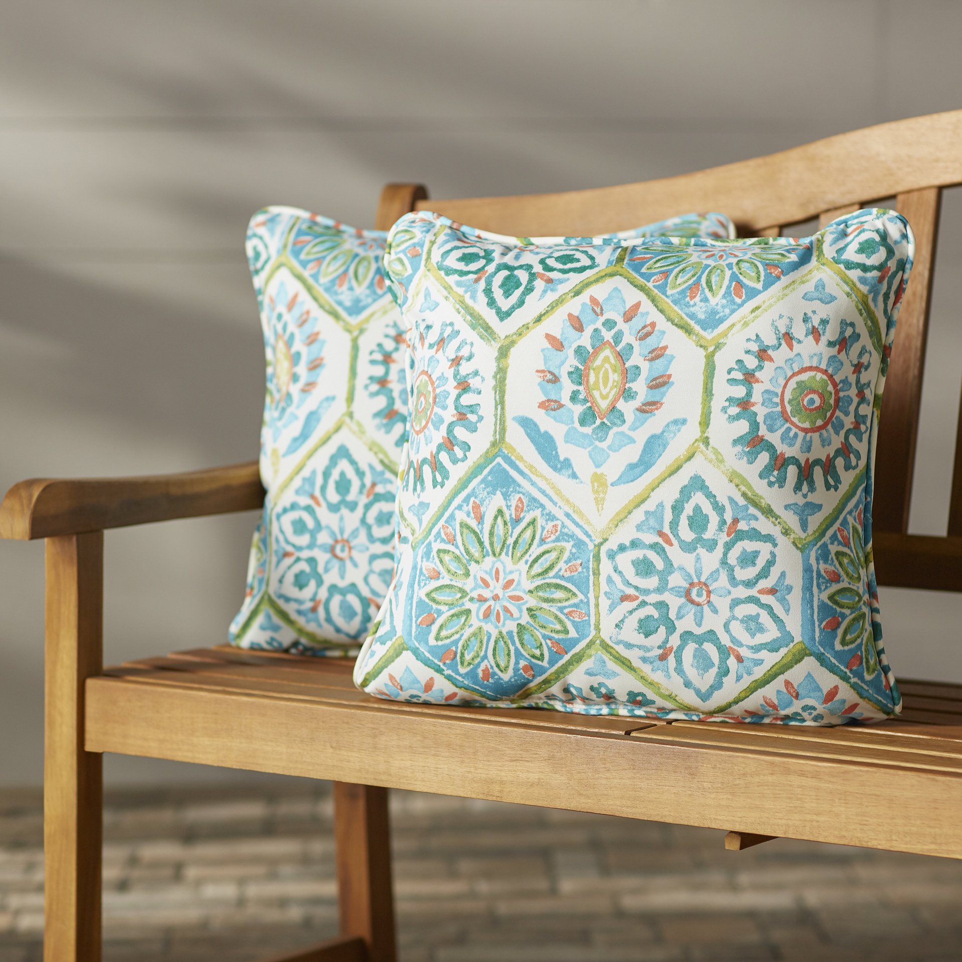 Bungalow Rose Zutphen Corded Indoor/Outdoor Throw Pillow & Reviews