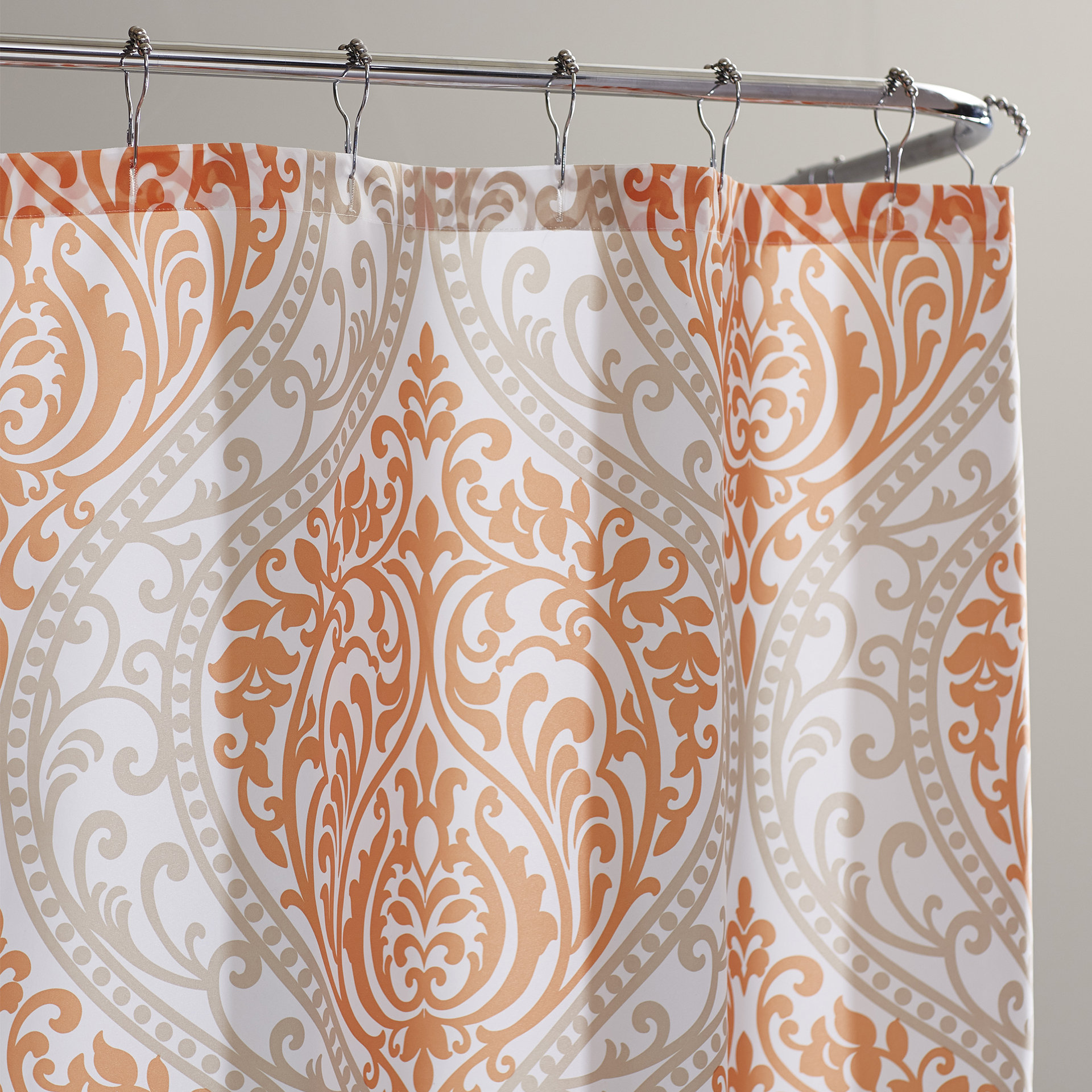 Bungalow Rose Microfiber Shower Curtain & Reviews Wayfair