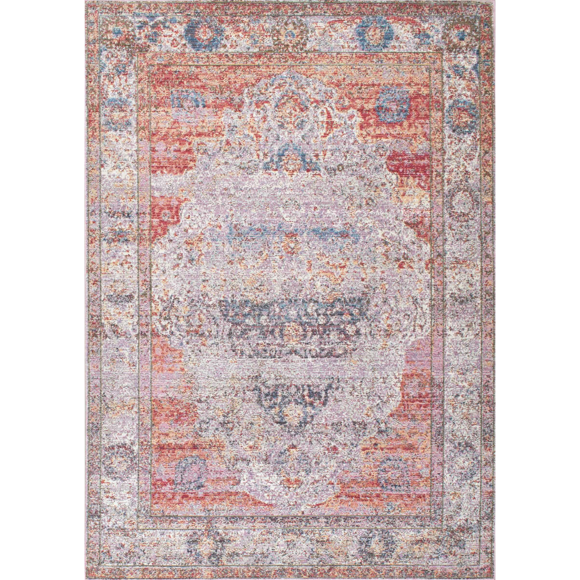 Bungalow Rose Hruby Blush Area Rug & Reviews | Wayfair