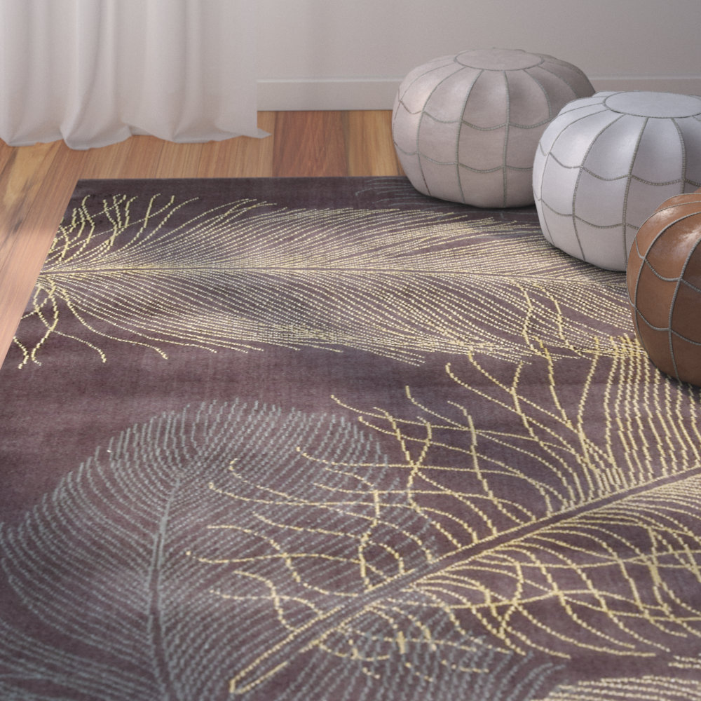 Bungalow Rose Lavender Area Rug & Reviews Wayfair