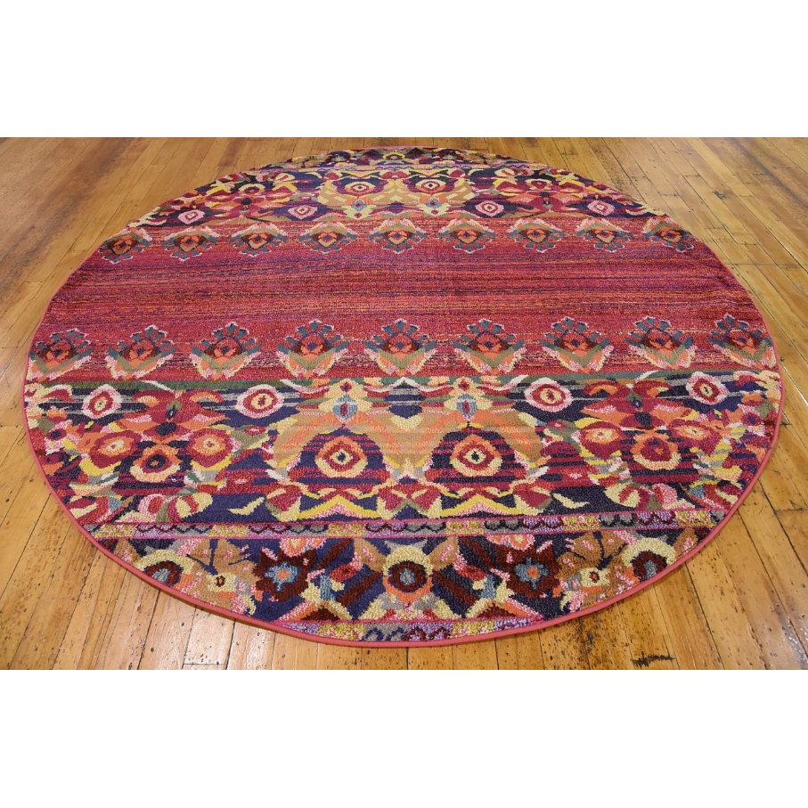 Bungalow Rose Rialto Red Area Rug & Reviews Wayfair