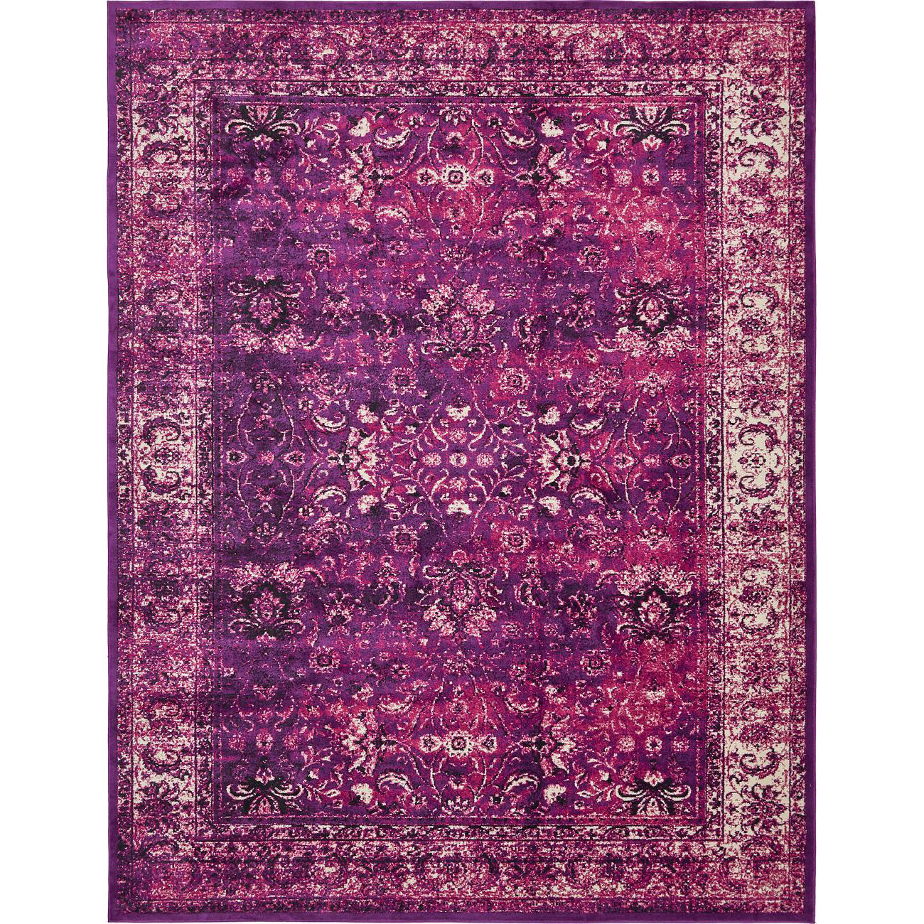 Bungalow Rose Yareli Lilac/Violet Area Rug & Reviews | Wayfair