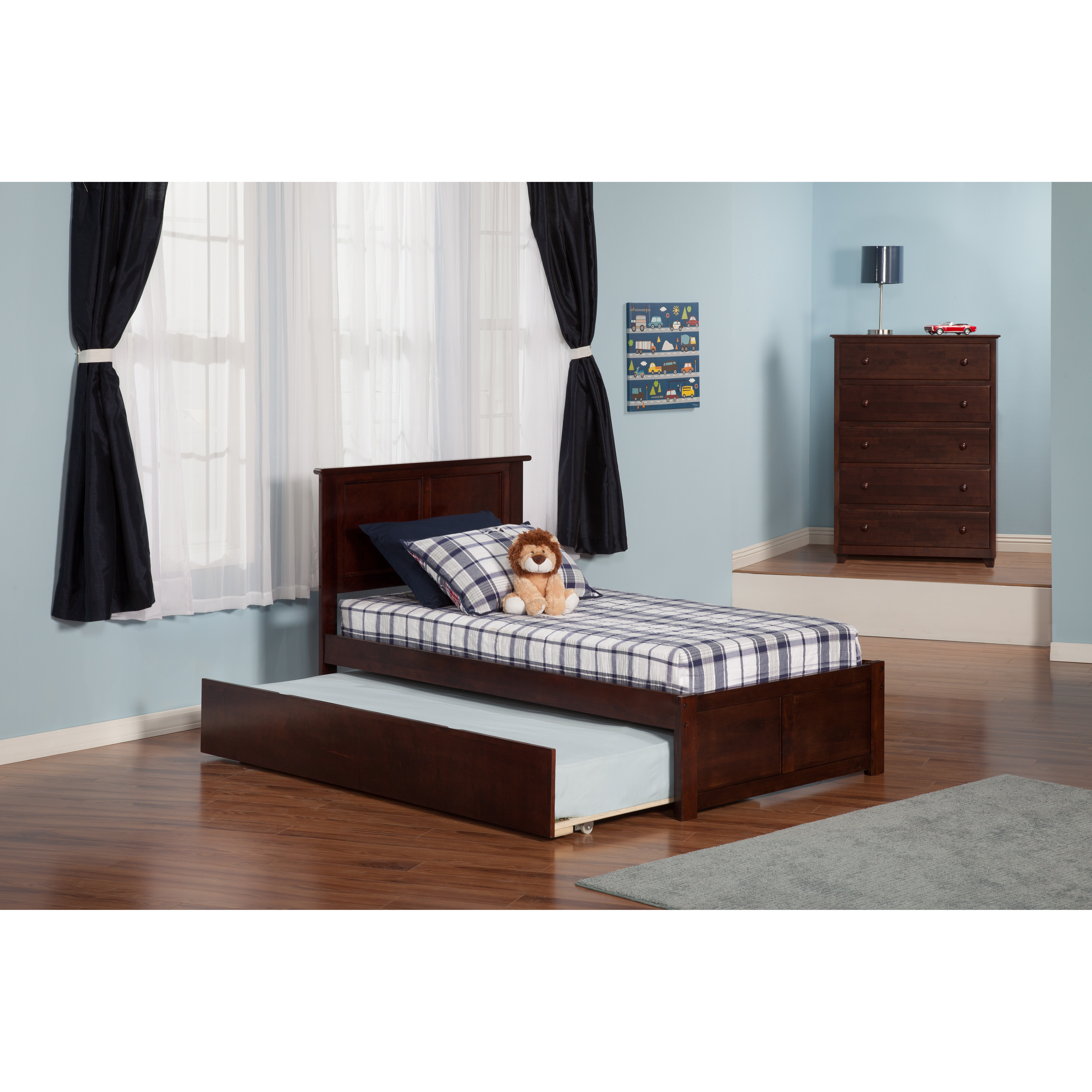 Viv + Rae Greyson Panel Bed with Trundle & Reviews Wayfair