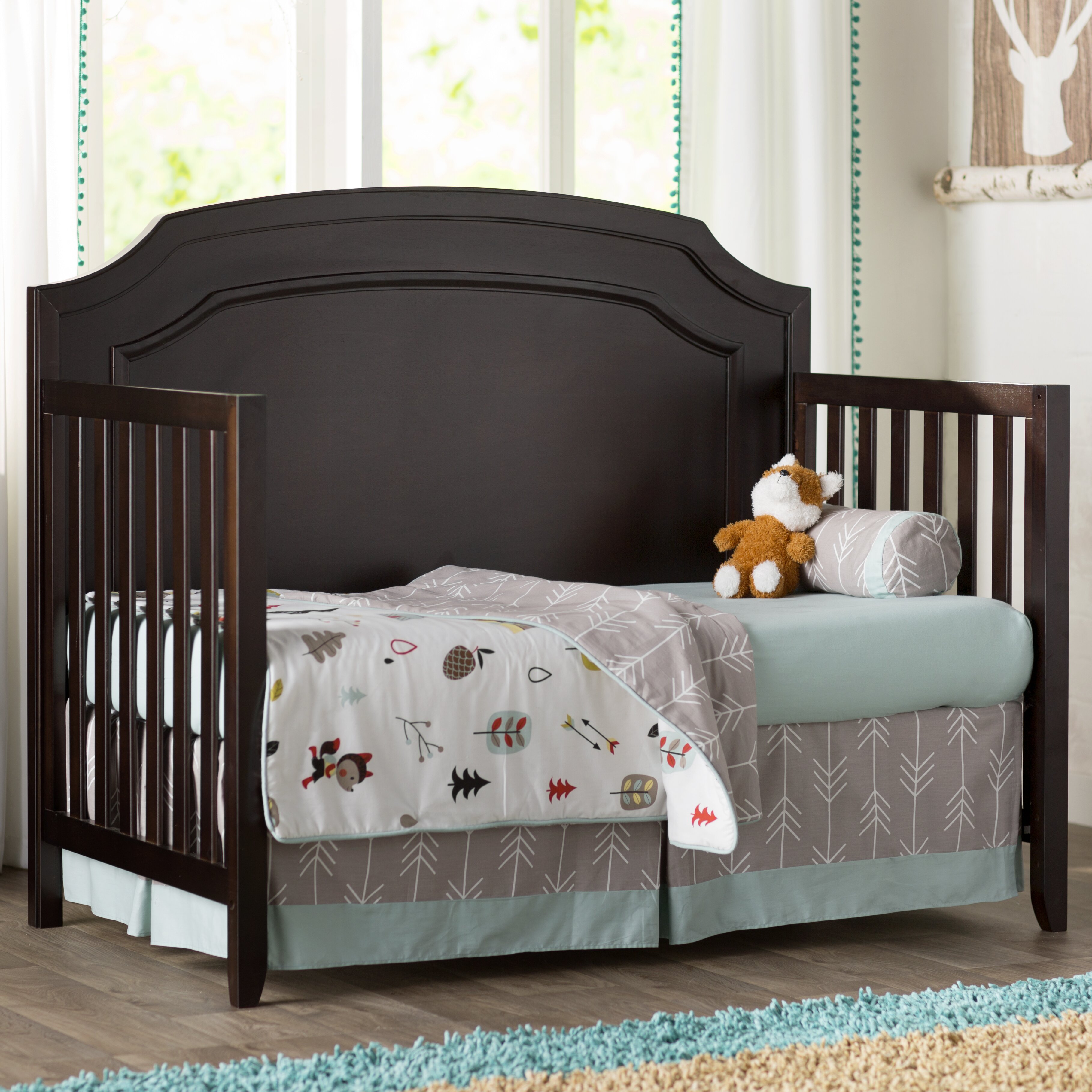 Lambs Ivy Papagayo Jungle 5 Piece Nursery Baby Crib Bedding Set