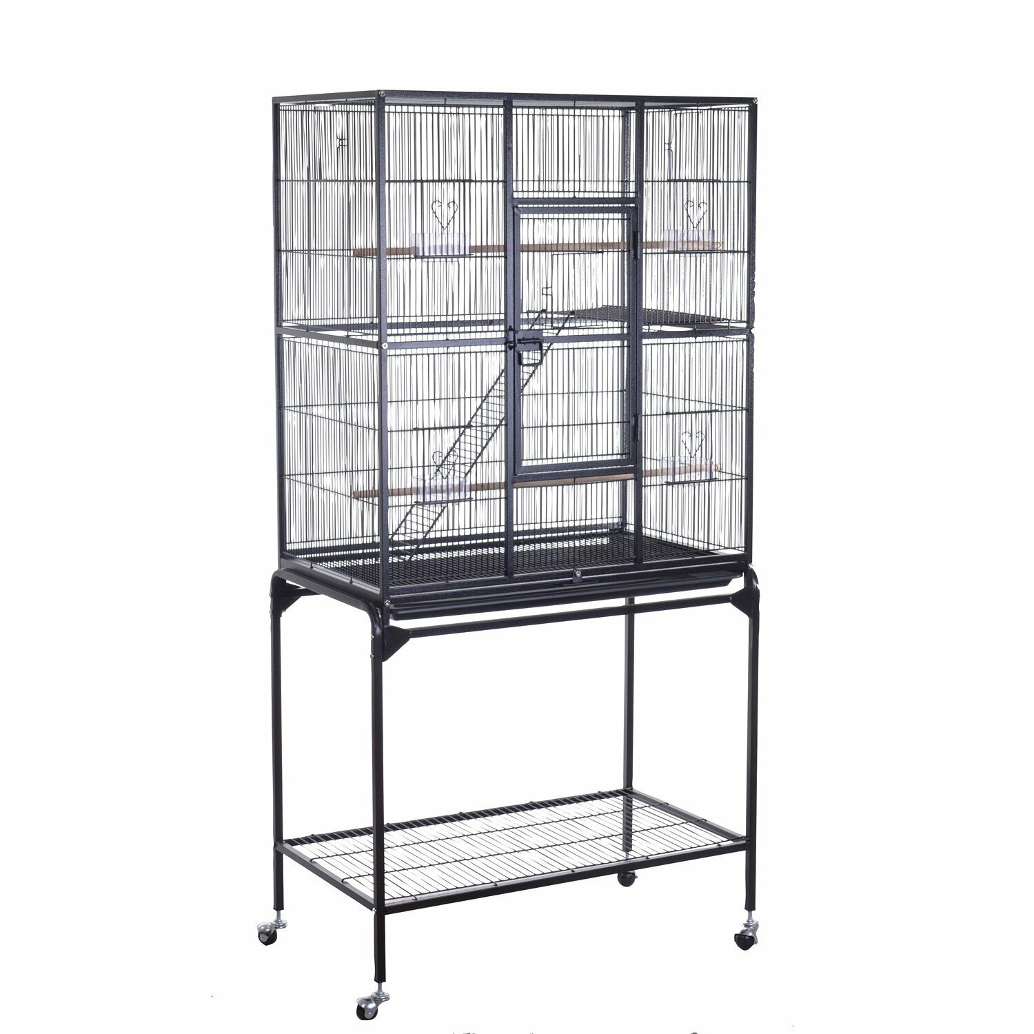 Metal Bird Cage with Removable Tray Wayfair.ca