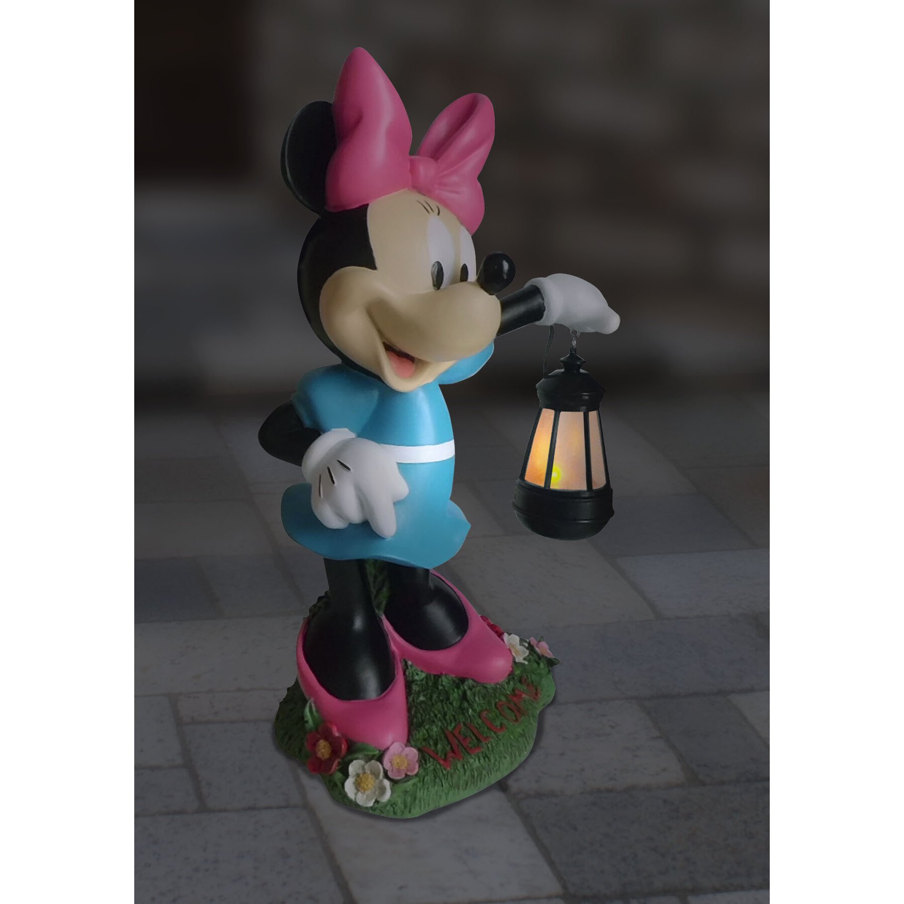 minnie garden statue