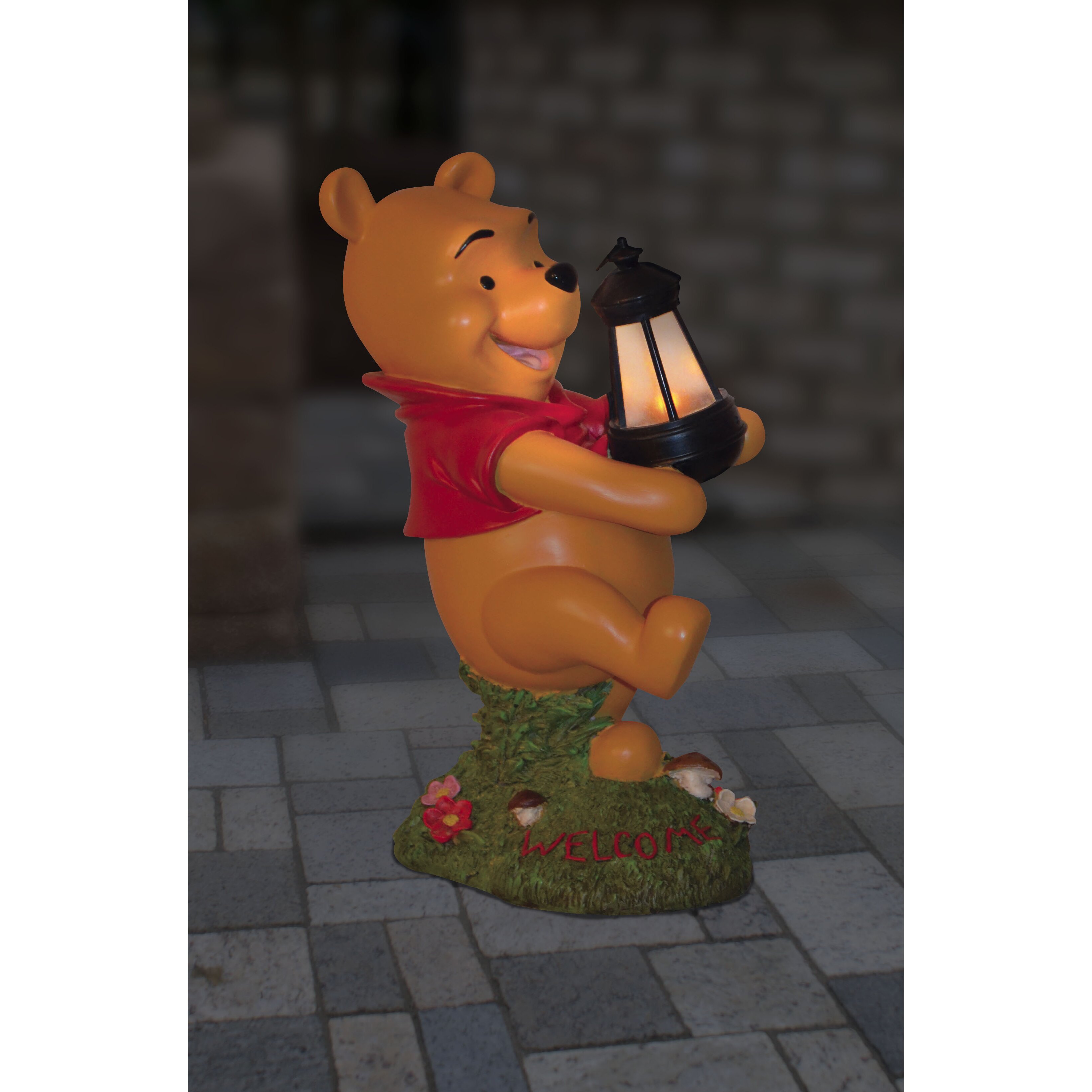 winnie the pooh stone statue