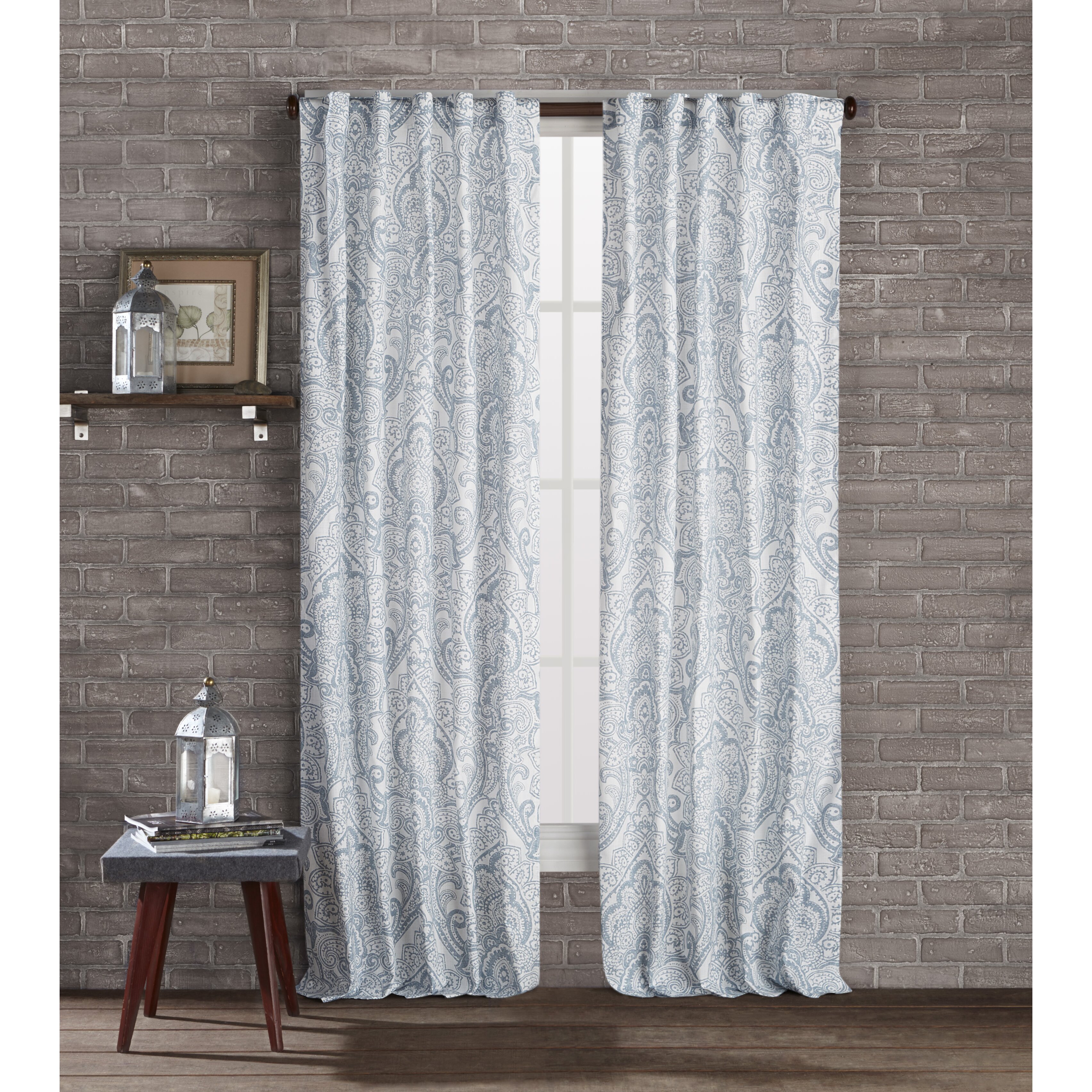 1888 Mills Adriana Paisley Window Curtain Panels Wayfair   1888 Mills Adriana Paisley Window Curtain Panels 