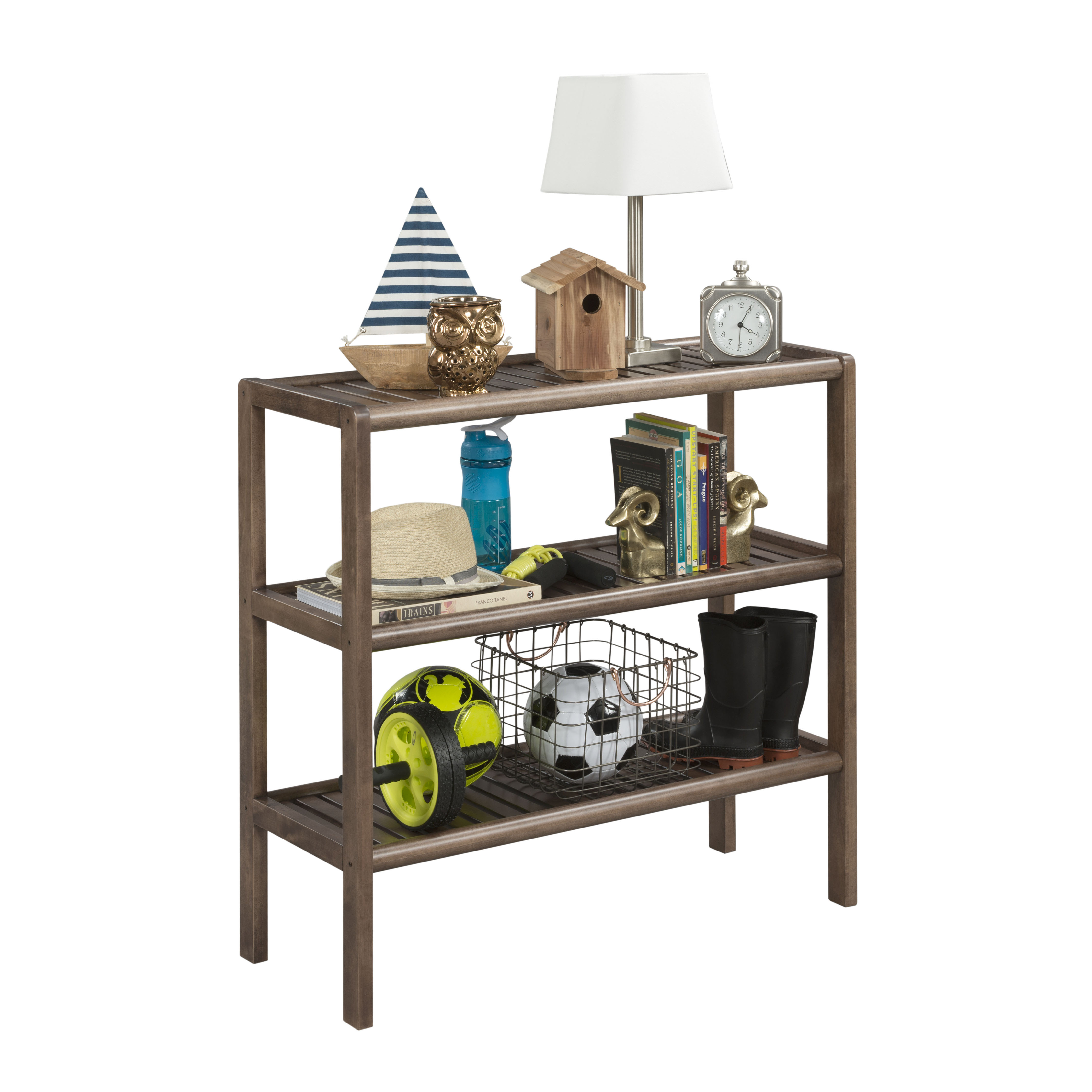 New Ridge Home Goods Abingdon 35" Etagere Bookcase Wayfair.ca