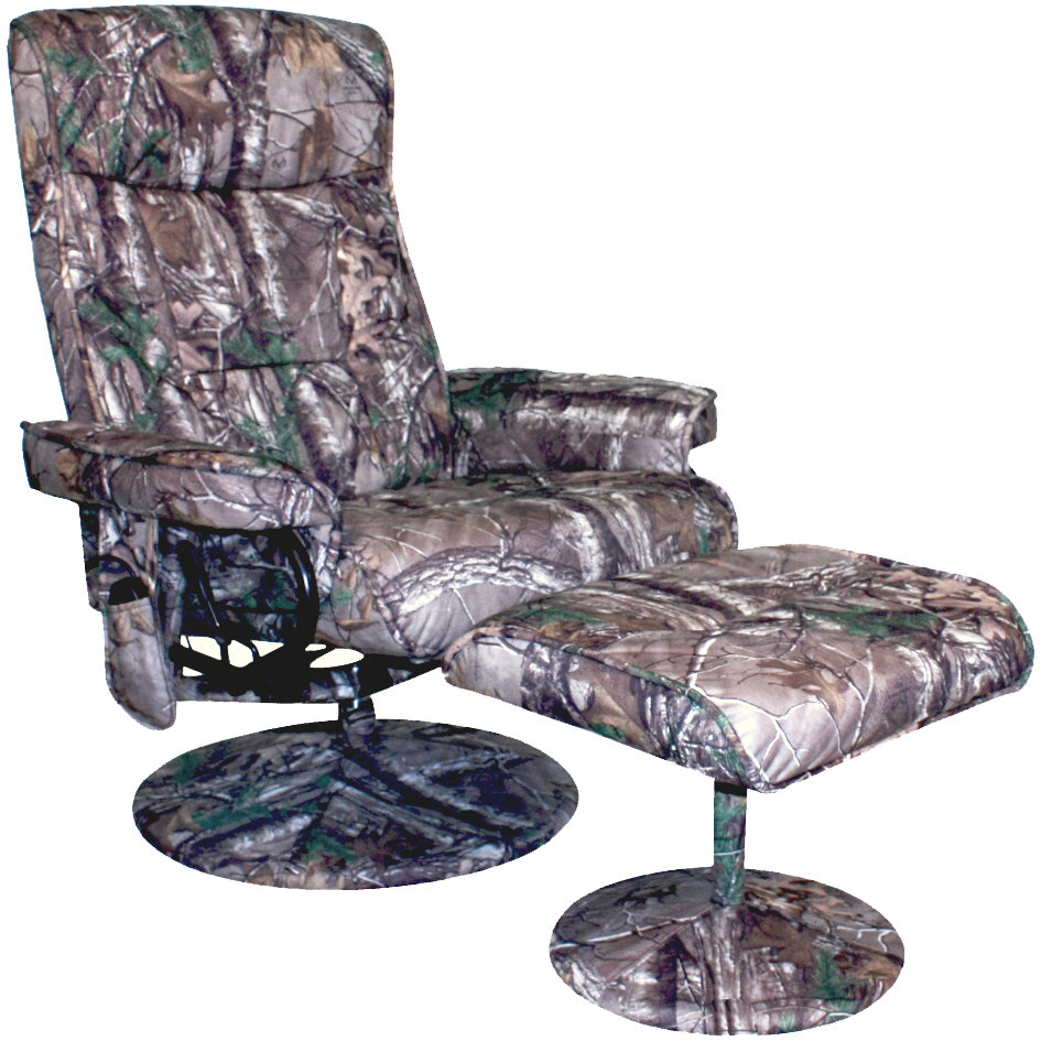 Comfort Products Realtree© Relaxzen Heated and Reclining Massage Chair