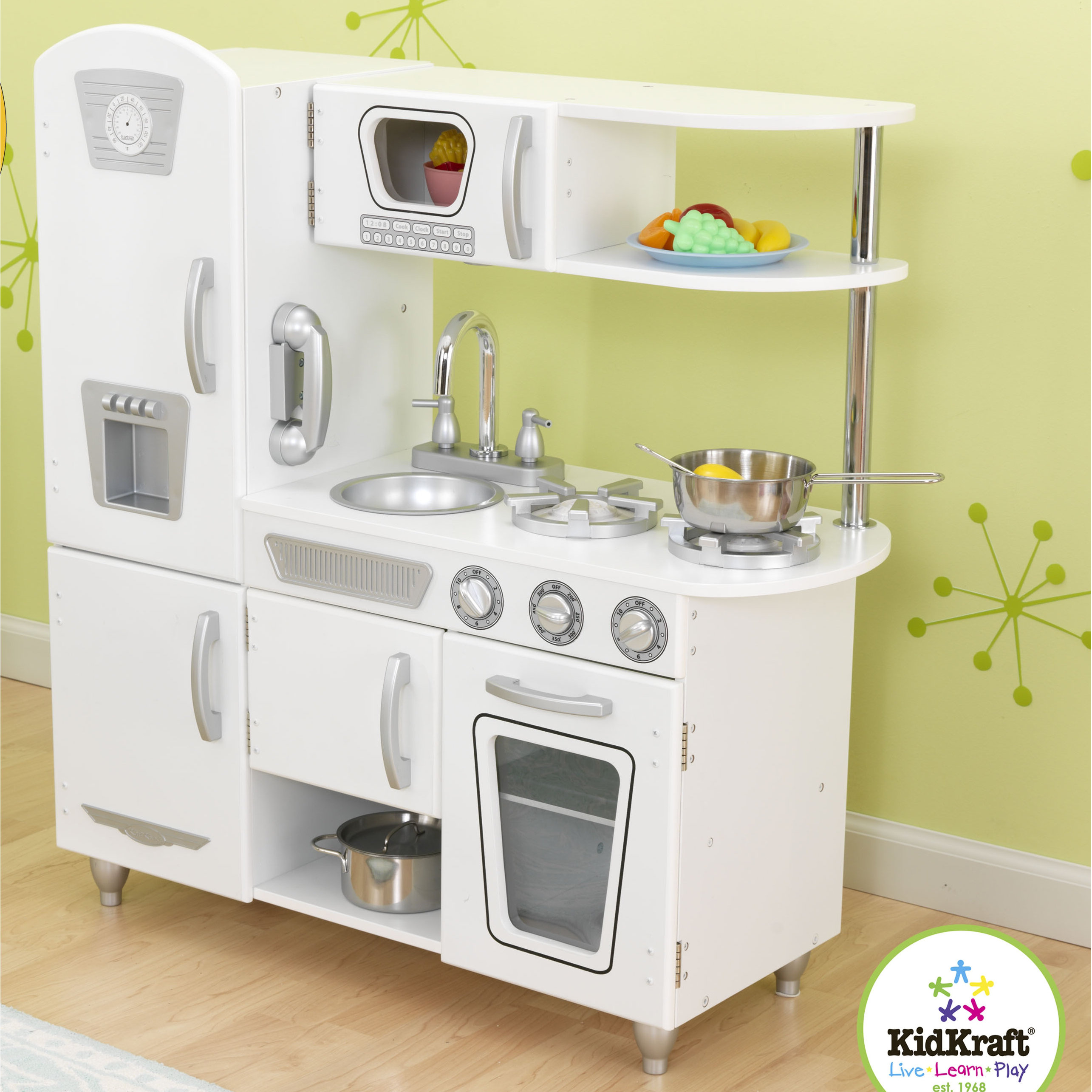 KidKraft Vintage Kitchen Reviews Wayfair   White%2BVintage%2BKitchen 