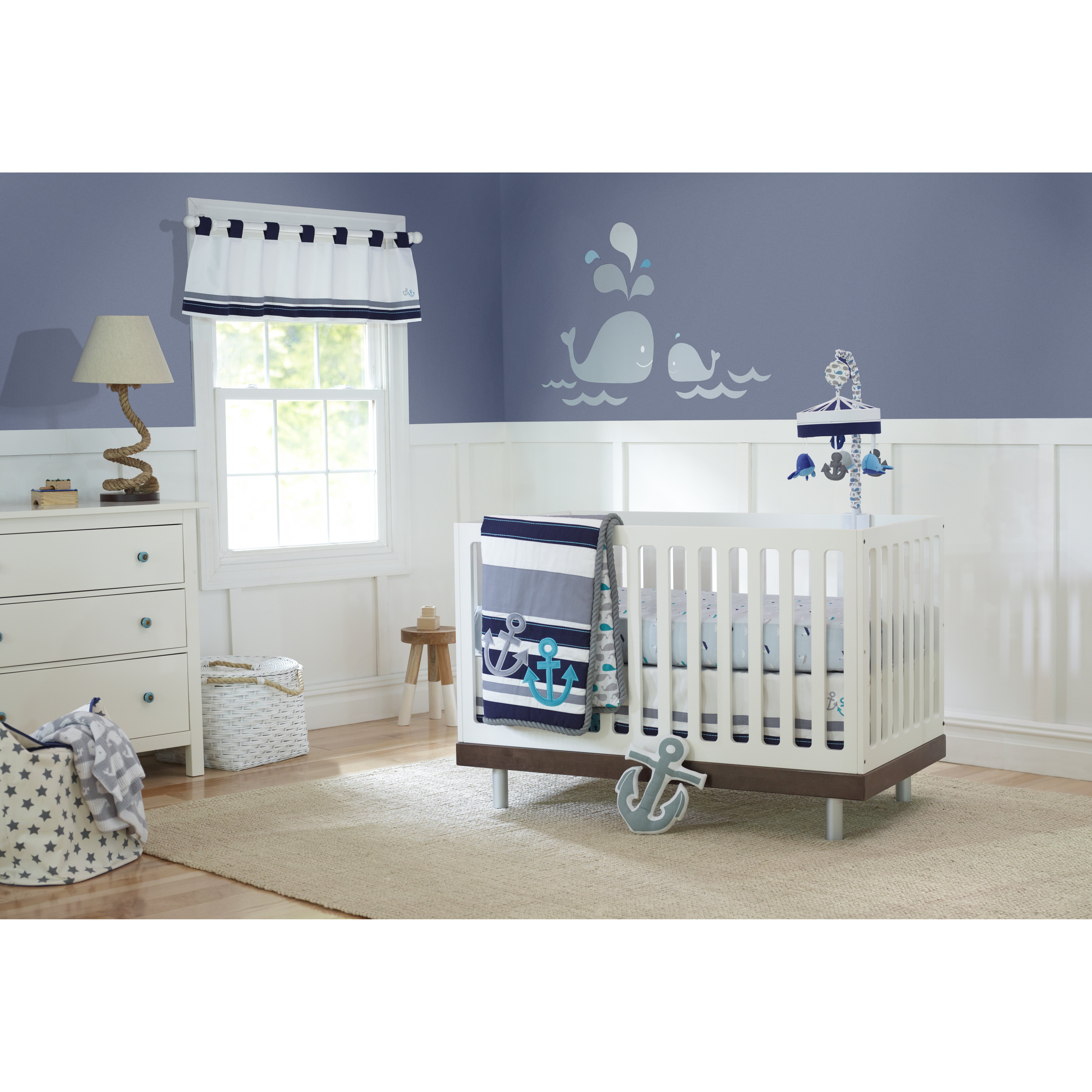 Just Born High Seas 3 Piece Crib Bedding Set & Reviews ...