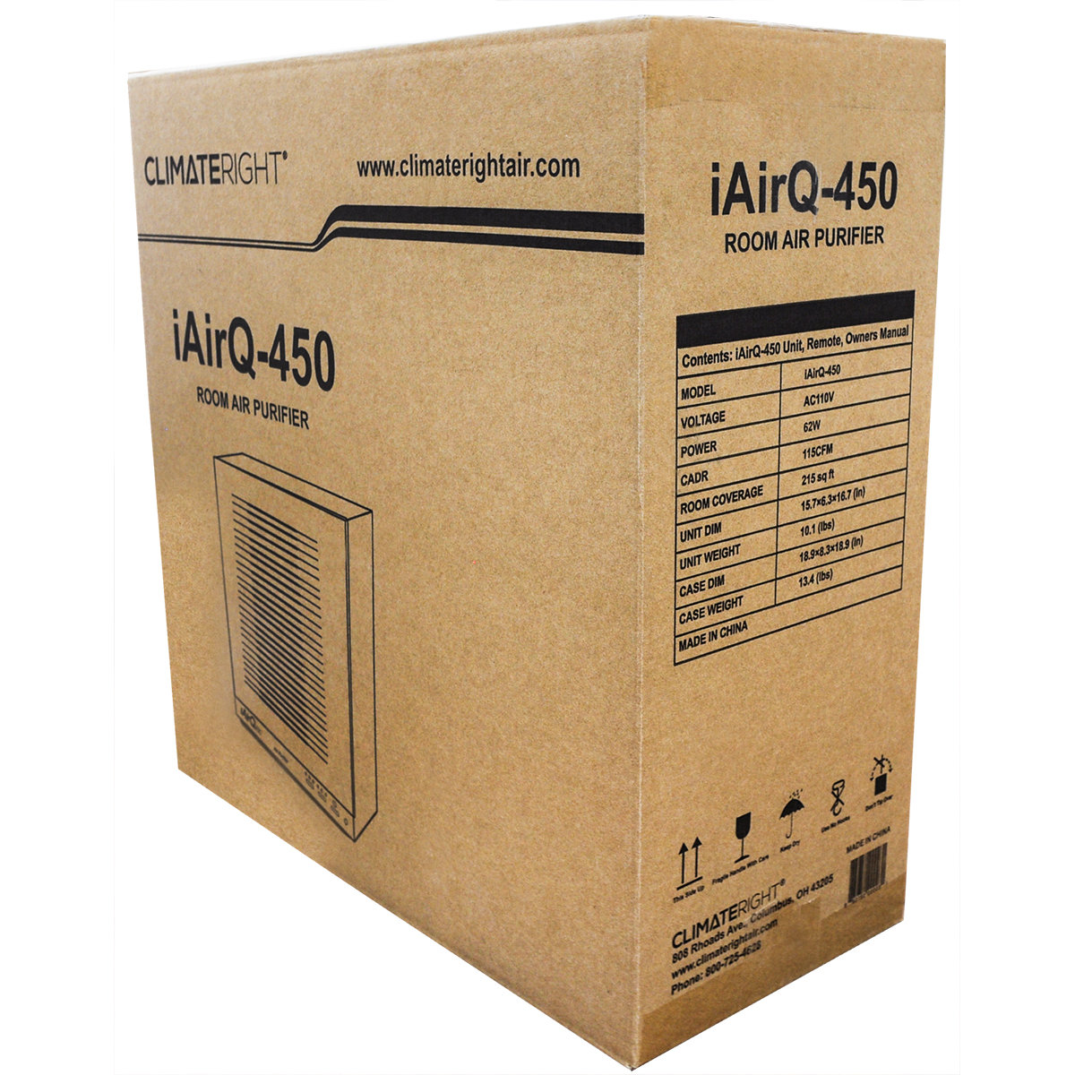 ClimateRight Small Room HEPA Air Purifier & Reviews Wayfair