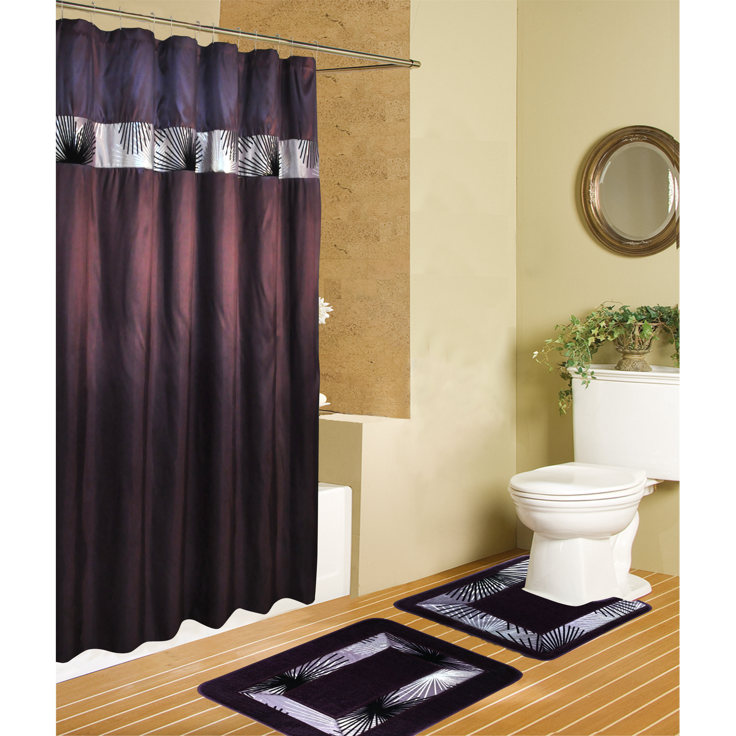 Rug and Decor Inc. Riviera Luxury 15 Piece Bath Set Wayfair