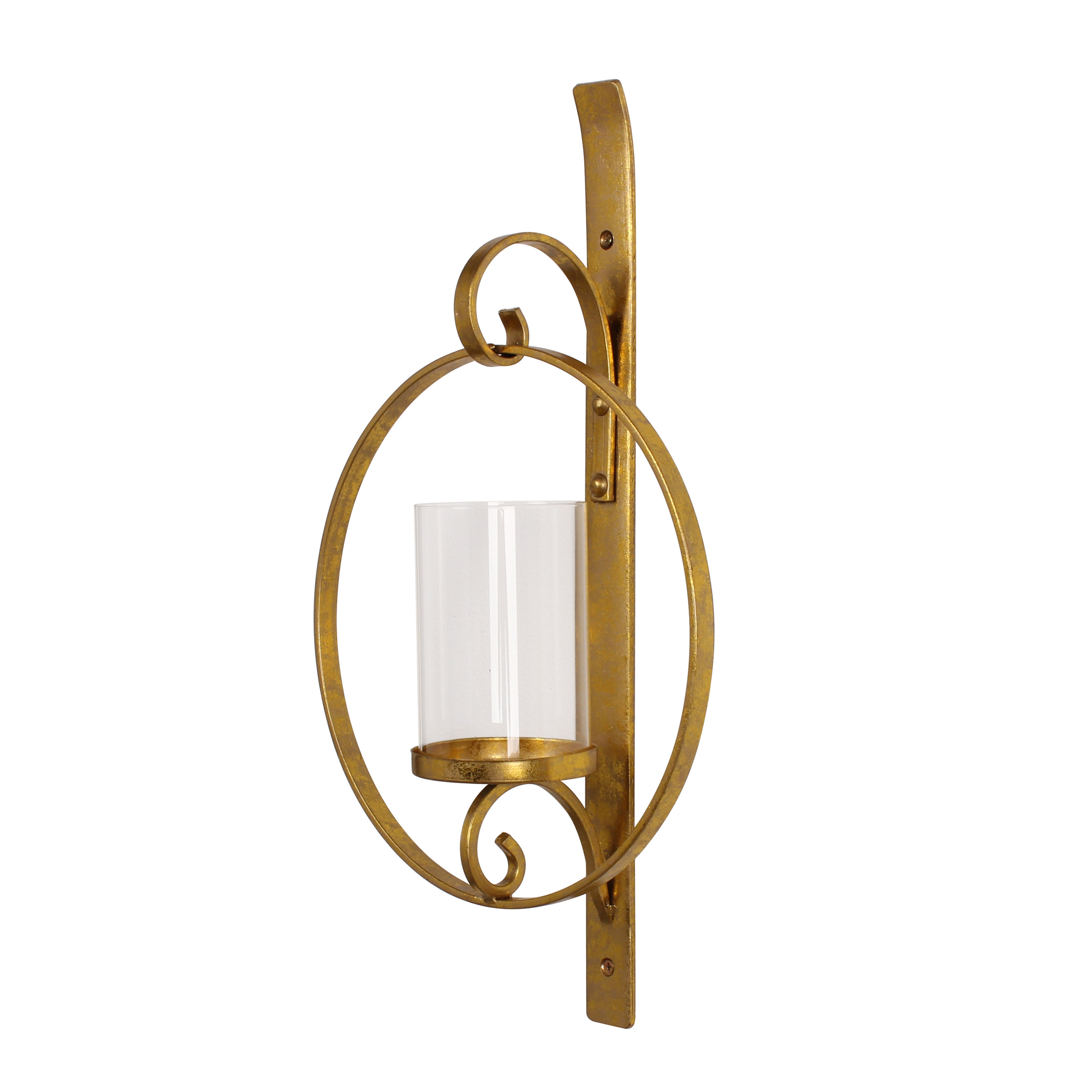 Kate and Laurel Doria Metal Sconce & Reviews Wayfair