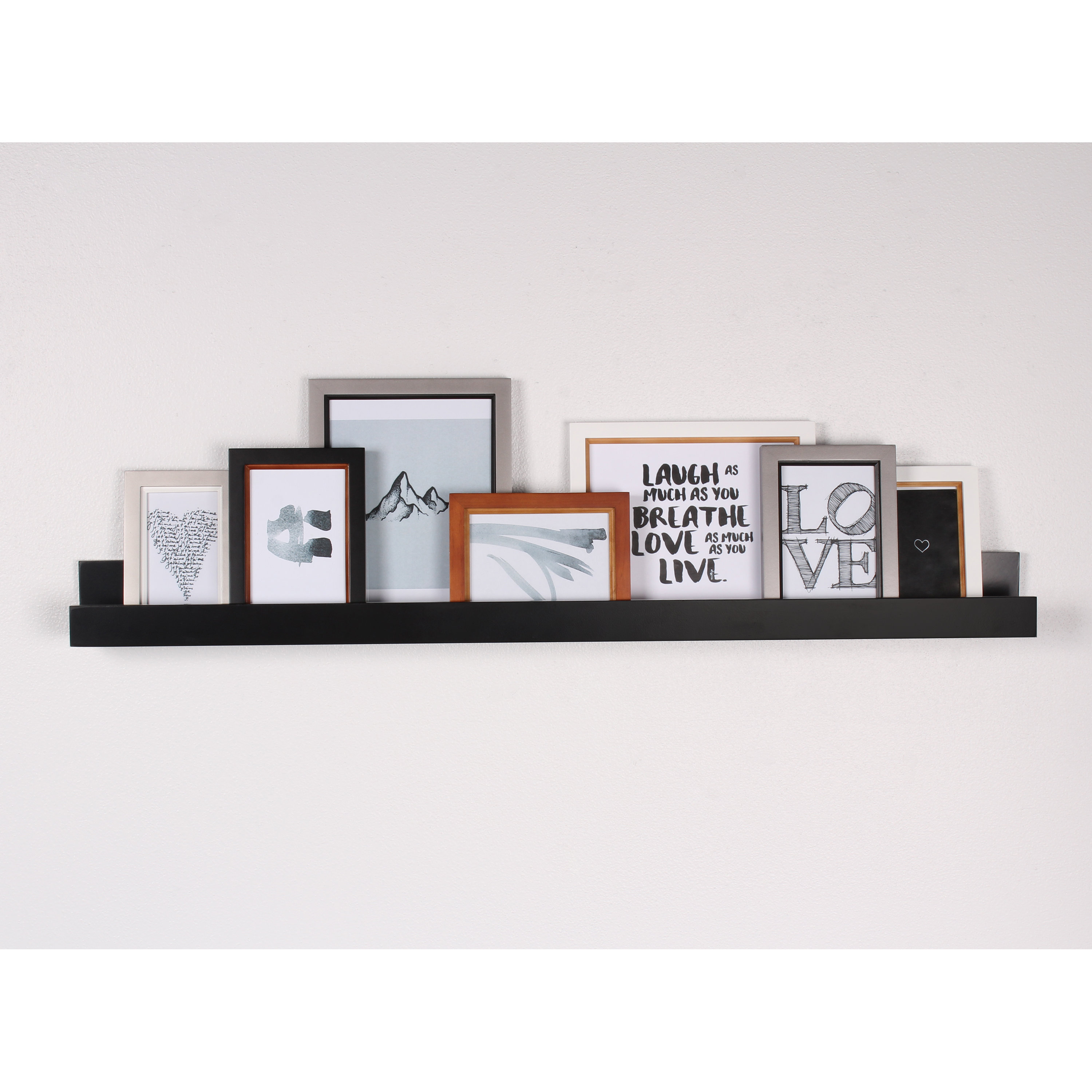 Kate and Laurel Levie Modern Floating shelf Wayfair