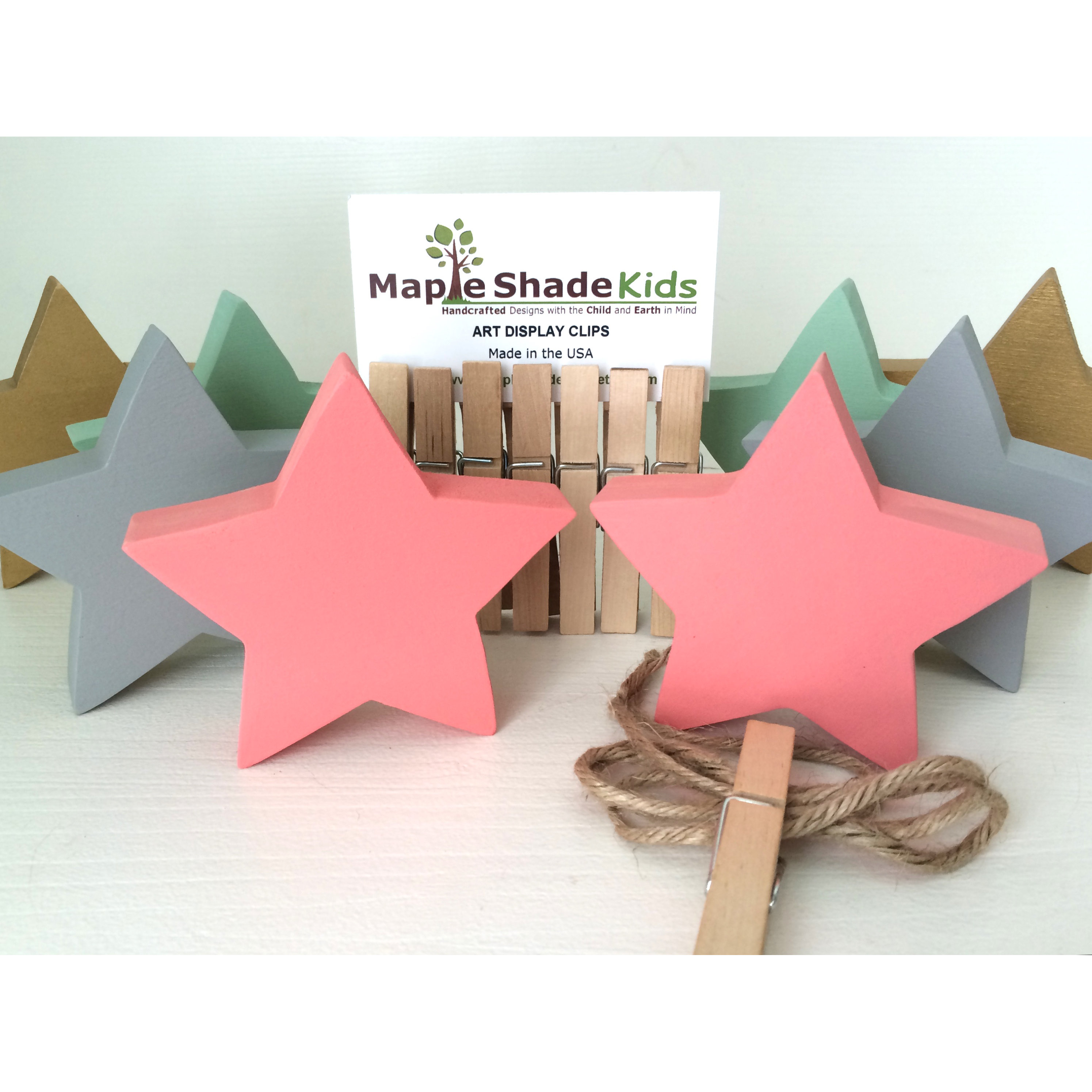 Maple Shade Kids Star Art Display Clips & Reviews Wayfair