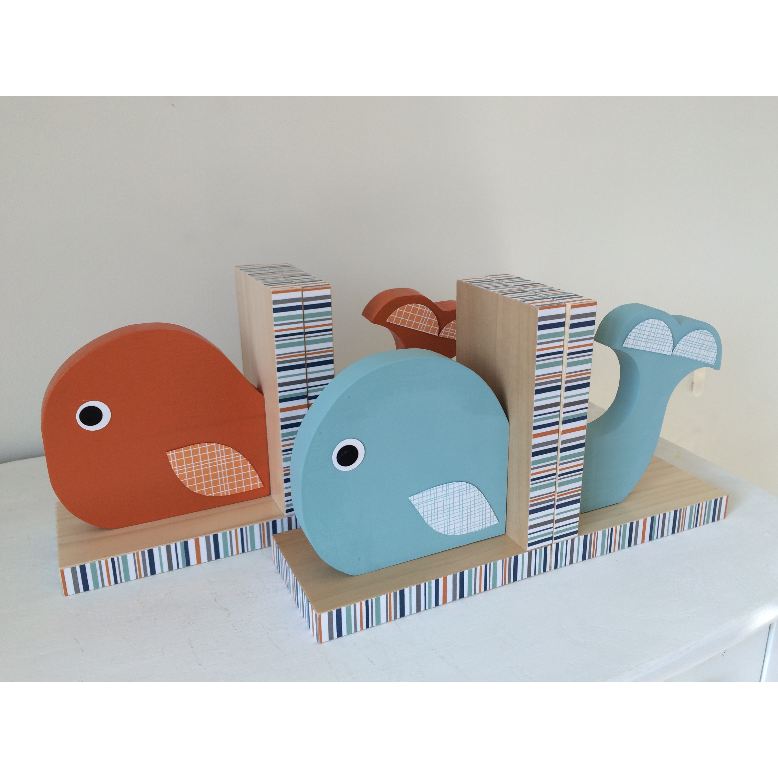 Maple Shade Kids Whale Bookend Wayfair