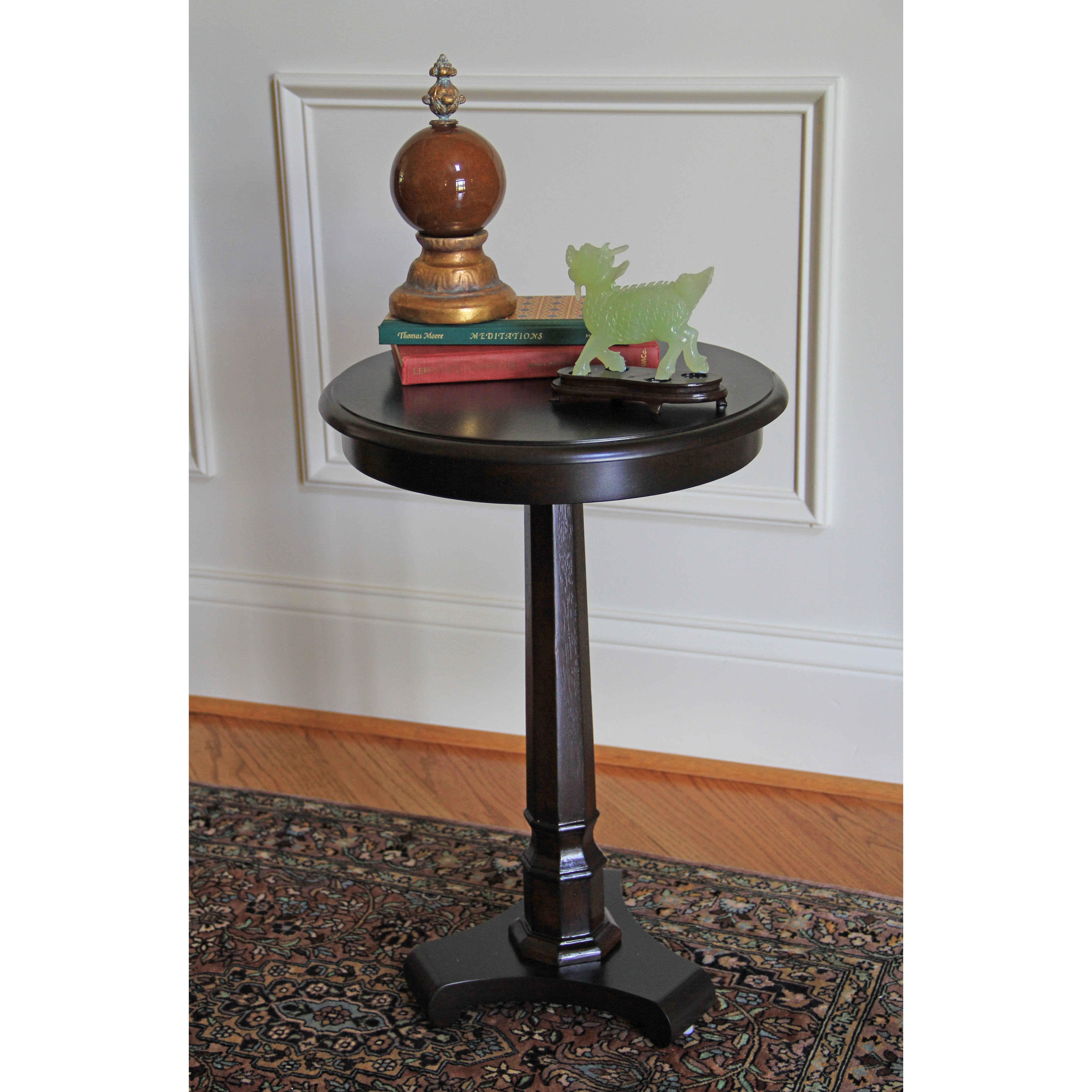 Carolina Accents Column End Table & Reviews Wayfair