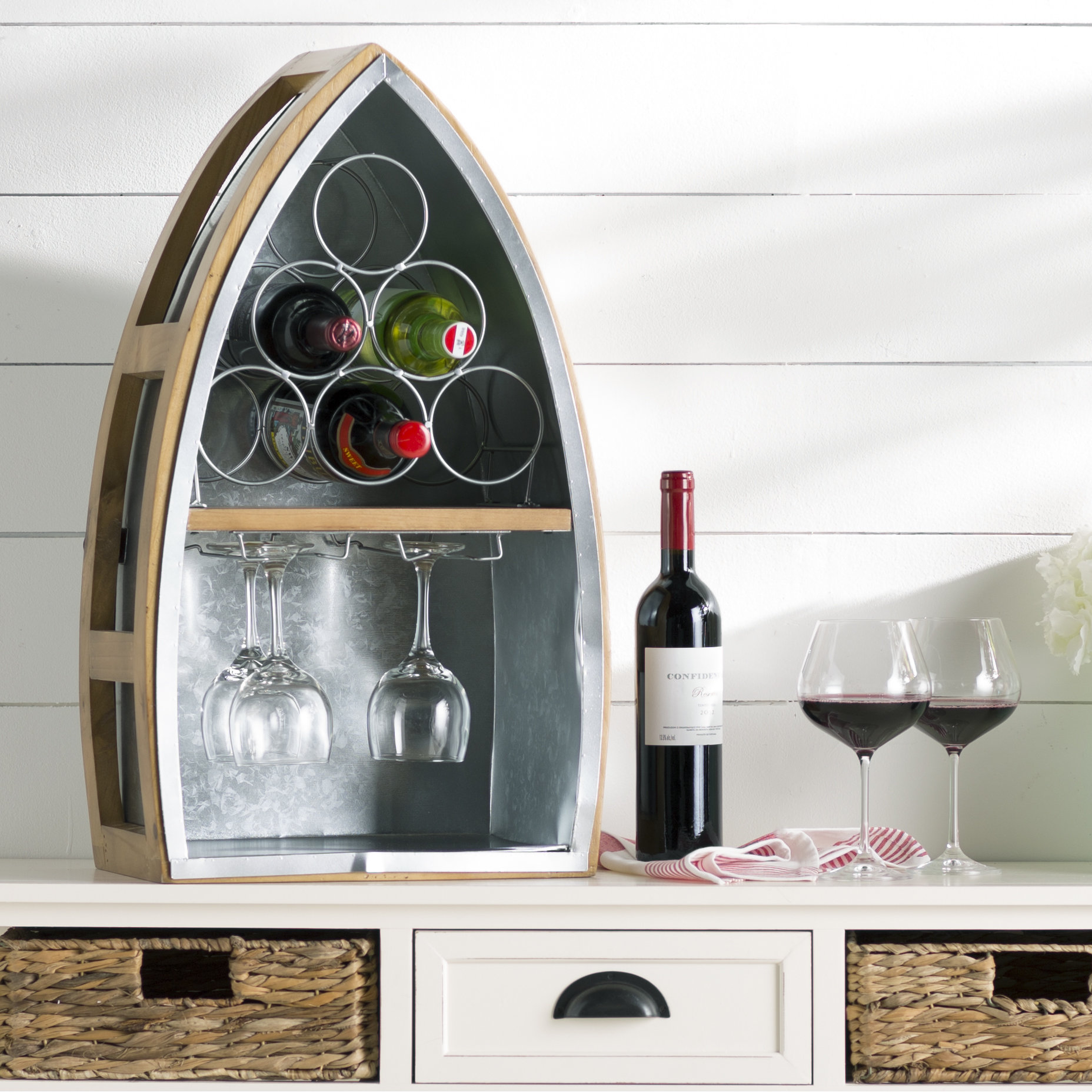 tabletop wine holder