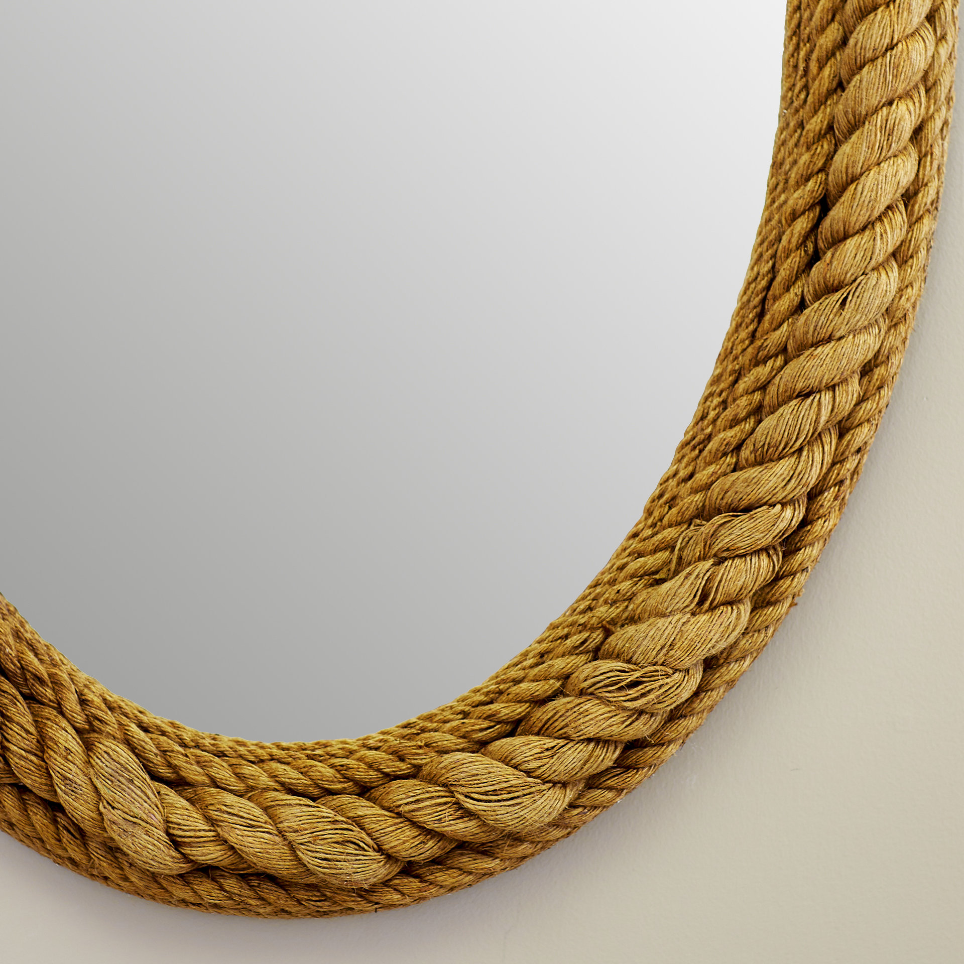 Breakwater Bay Skipper Rope Wall Mirror & Reviews Wayfair