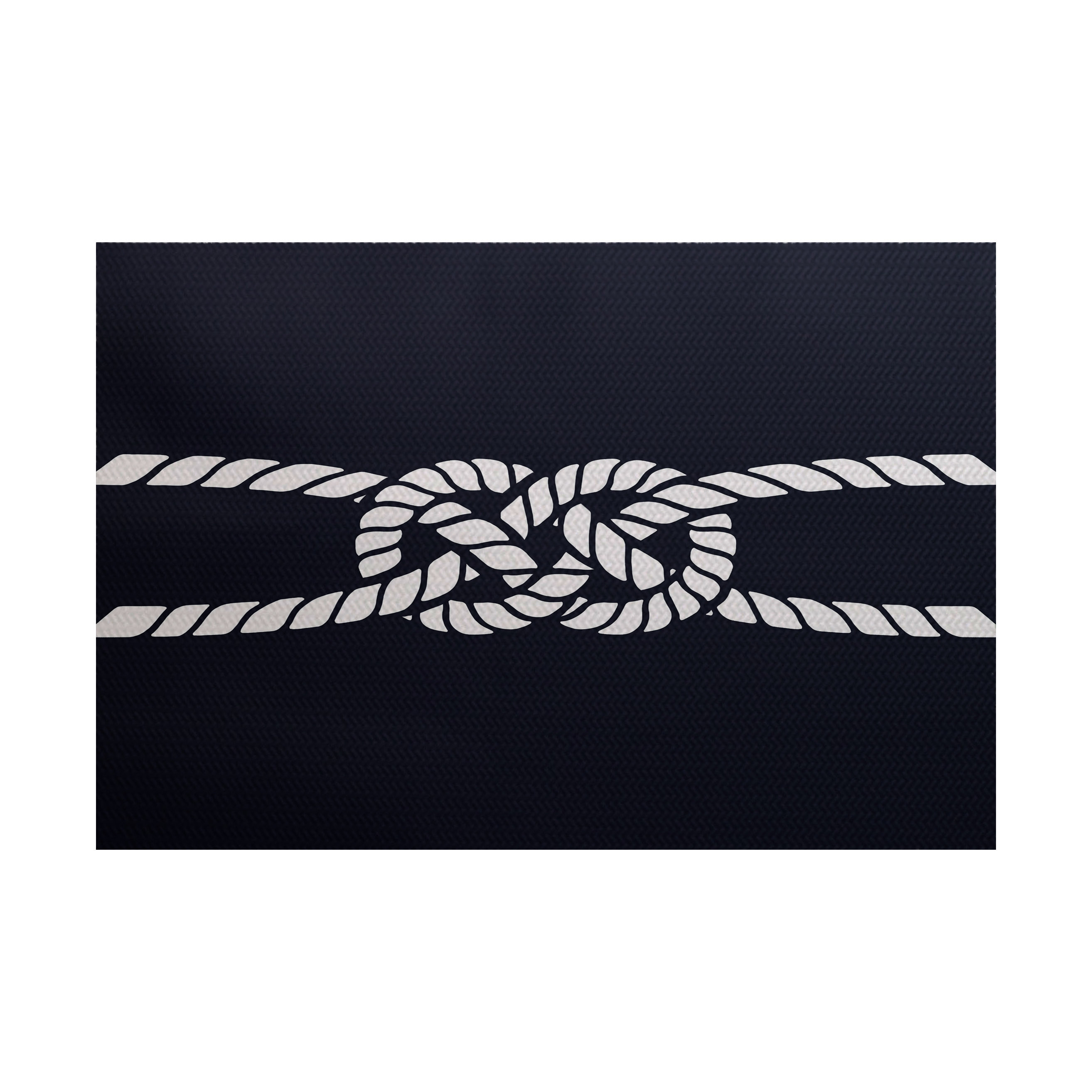 Breakwater Bay Hancock Navy Blue Indoor/Outdoor Area Rug & Reviews Wayfair