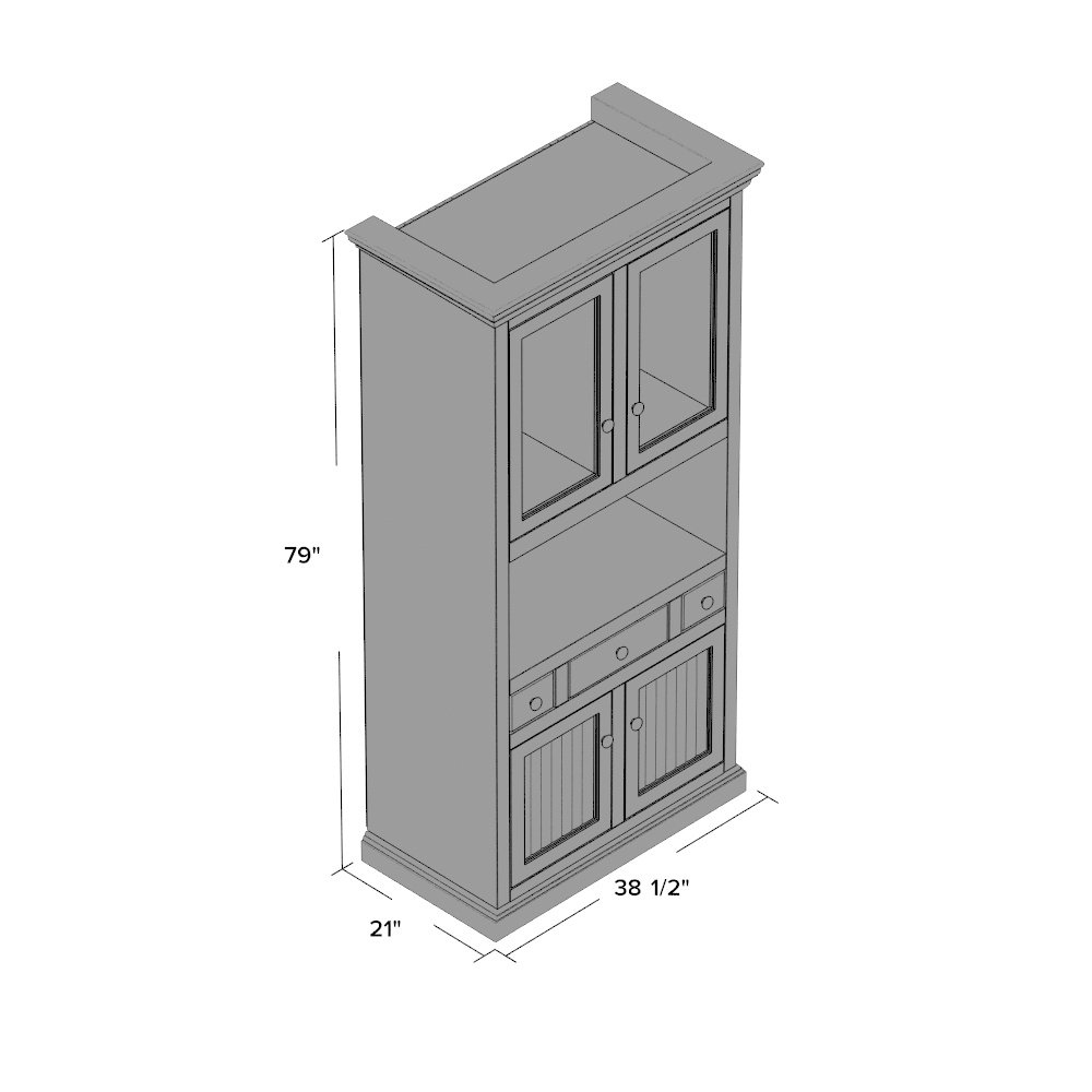 Breakwater Bay Meredith Corner Display Stand & Reviews Wayfair