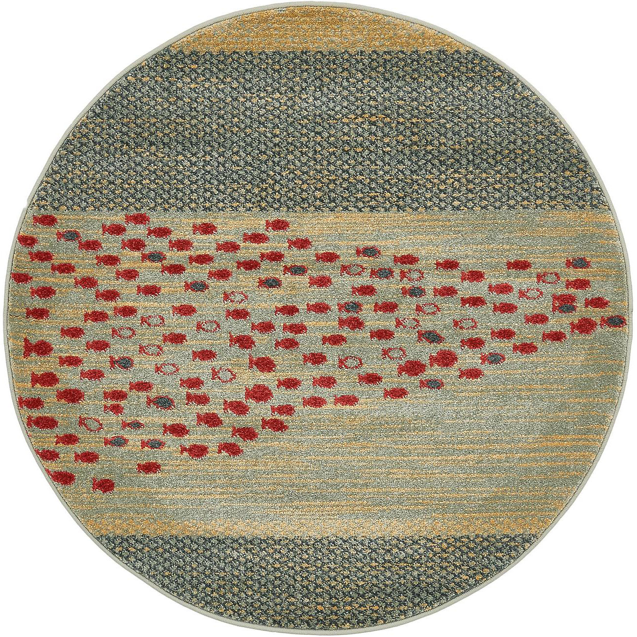 Breakwater Bay Foxfield Blue Area Rug Wayfair