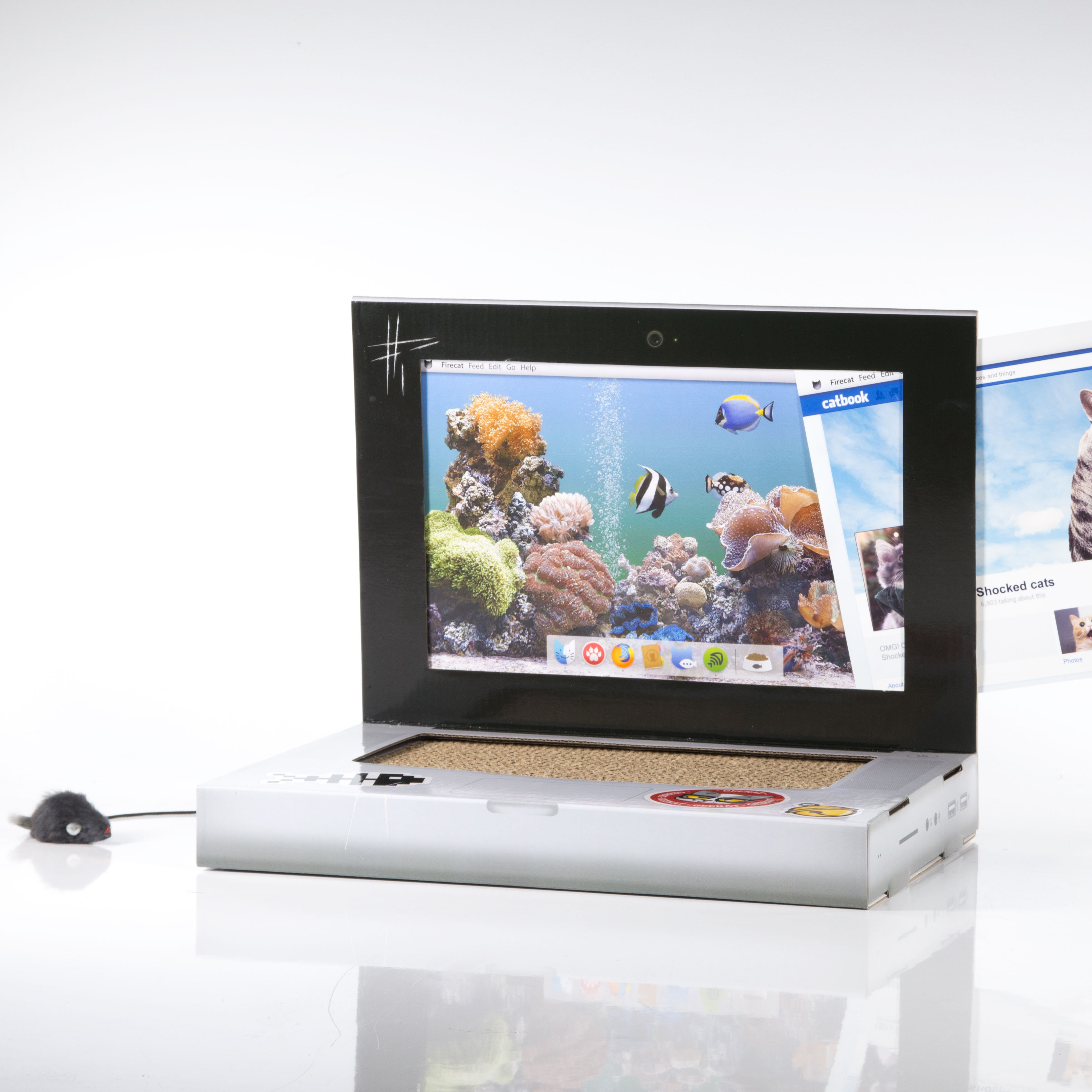 suck UK Cat Laptop Scratch Pad & Reviews Wayfair