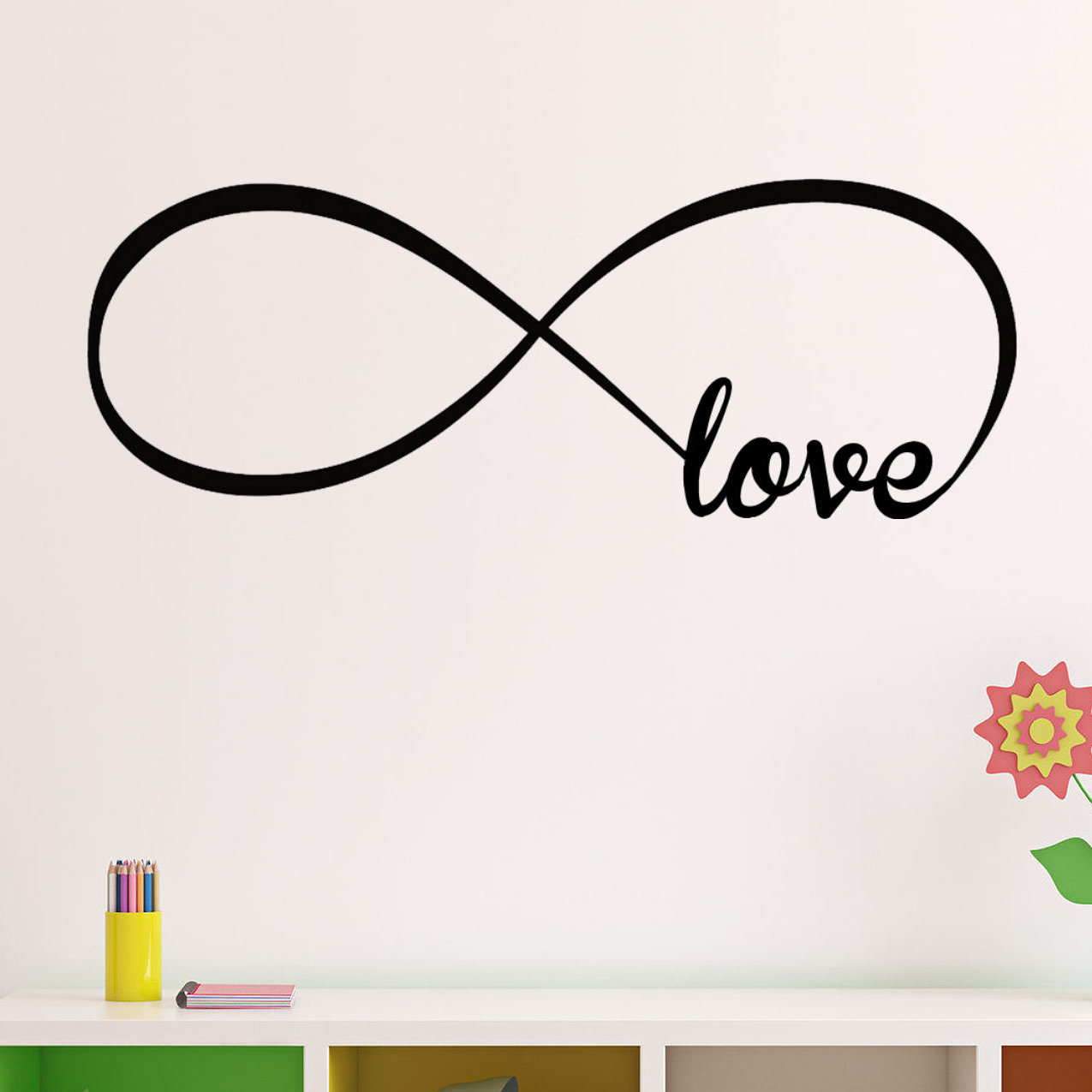DecaltheWalls Infinity Symbol Love Wall Decal Wayfair