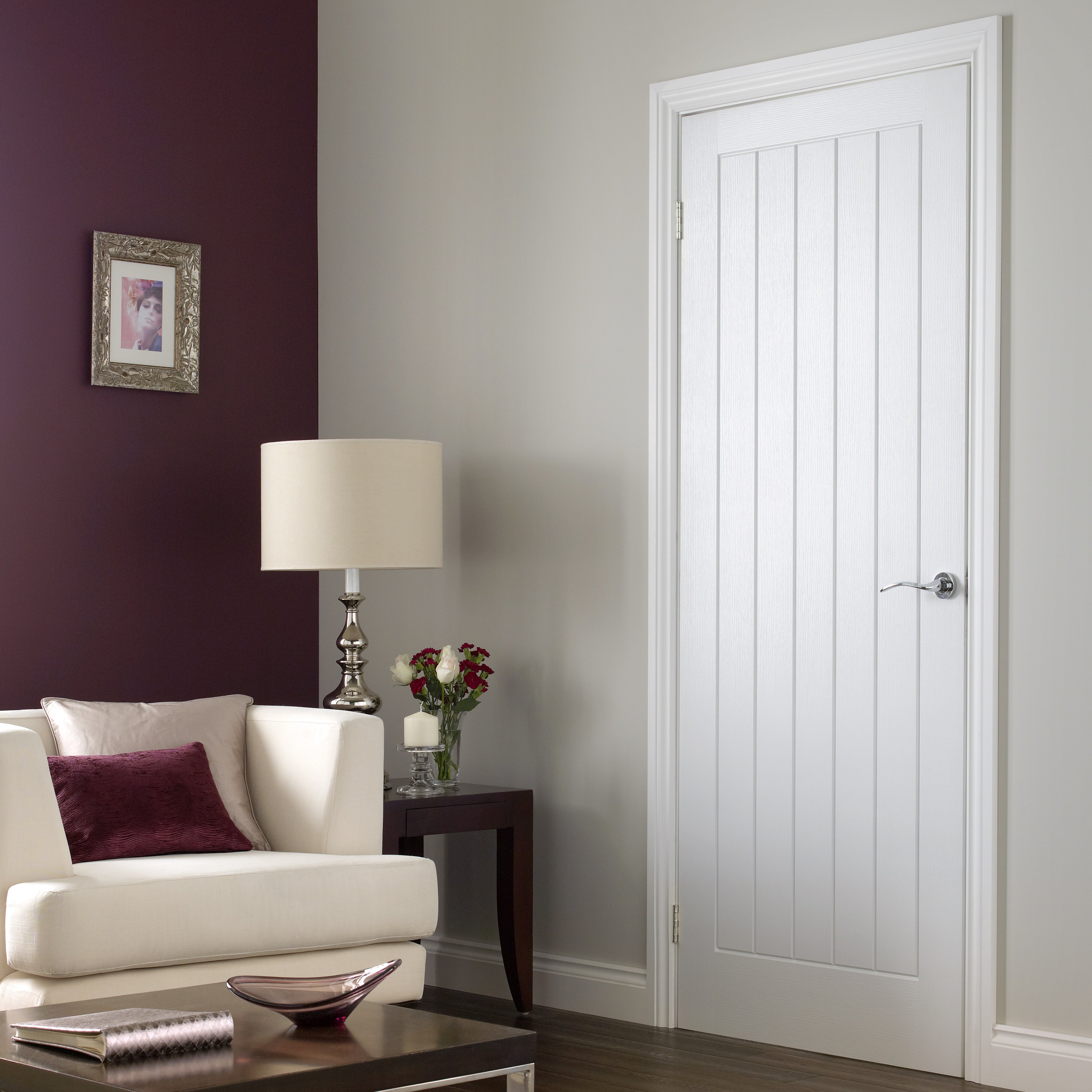 Premdor 5 Panel White Internal Door & Reviews | Wayfair UK