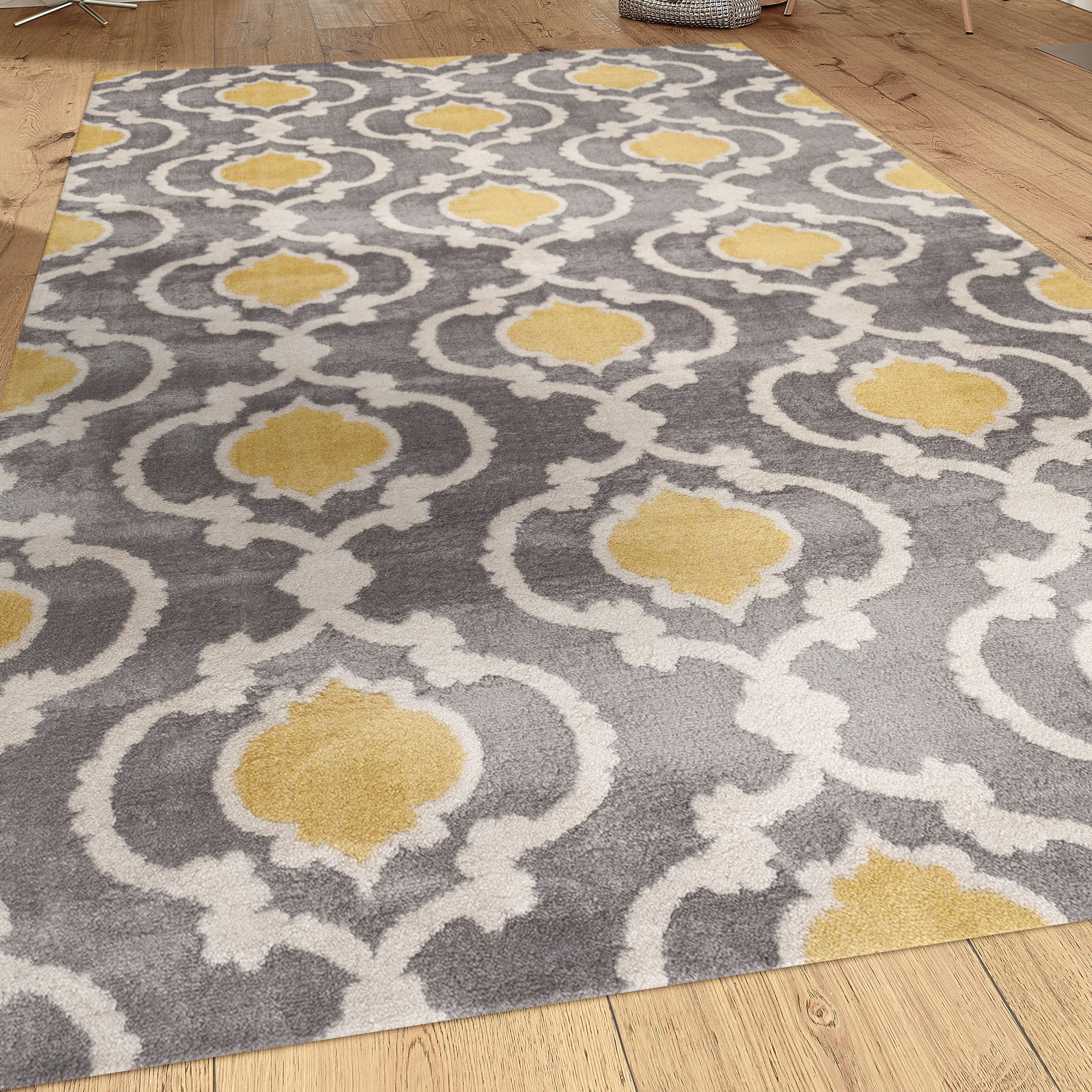 World Rug Gallery Toscana Gray Area Rug & Reviews | Wayfair