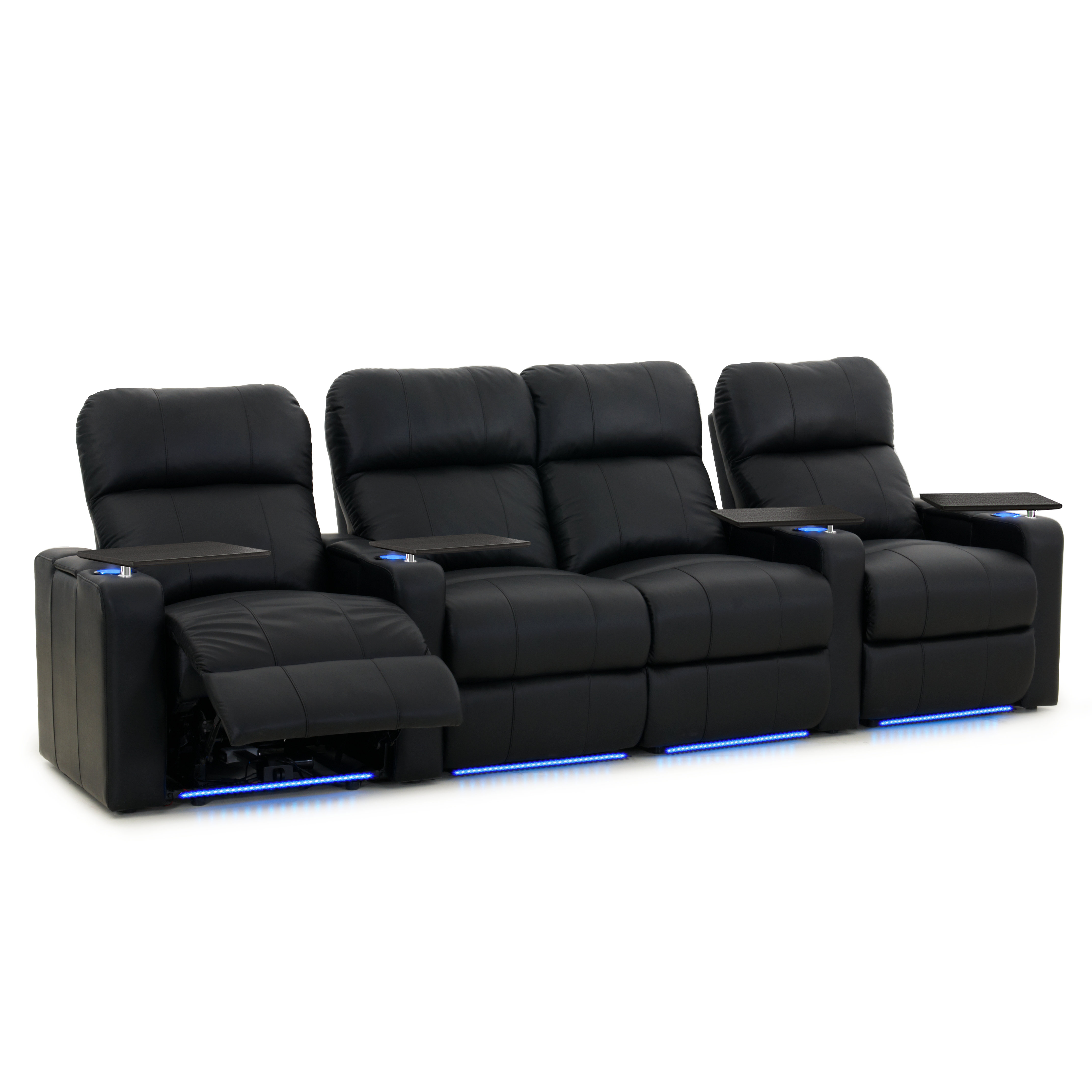 OctaneSeating Turbo XL700 Home Theater Loveseat (Row of 4) & Reviews