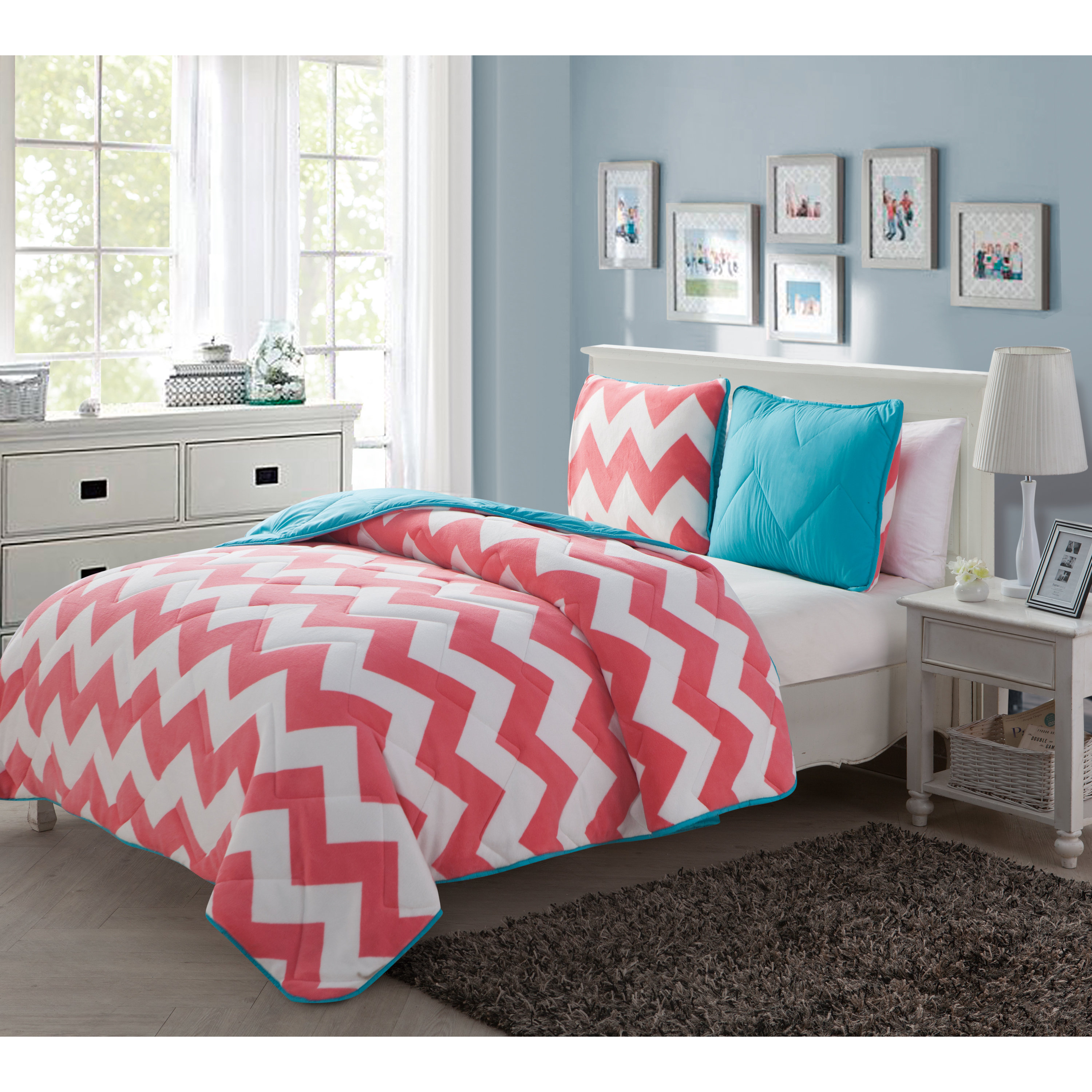 VCNY Juniper 3 Piece Full/Double Comforter Set & Reviews Wayfair