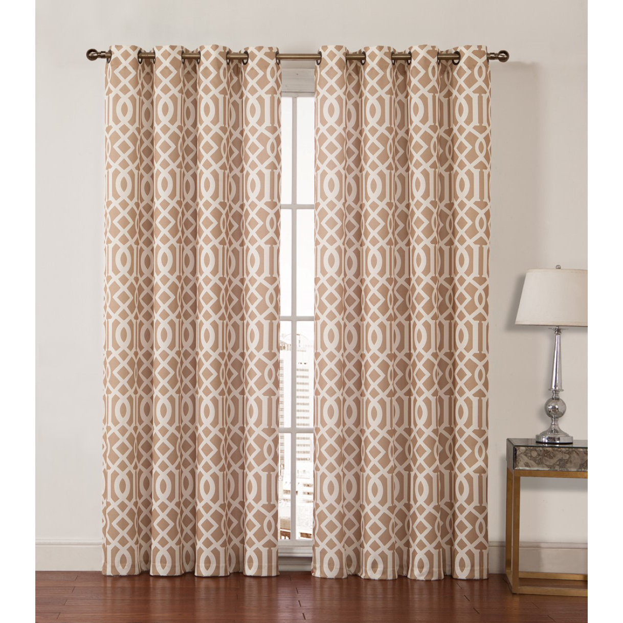 VCNY Aaron Grommet Curtain Panel & Reviews Wayfair