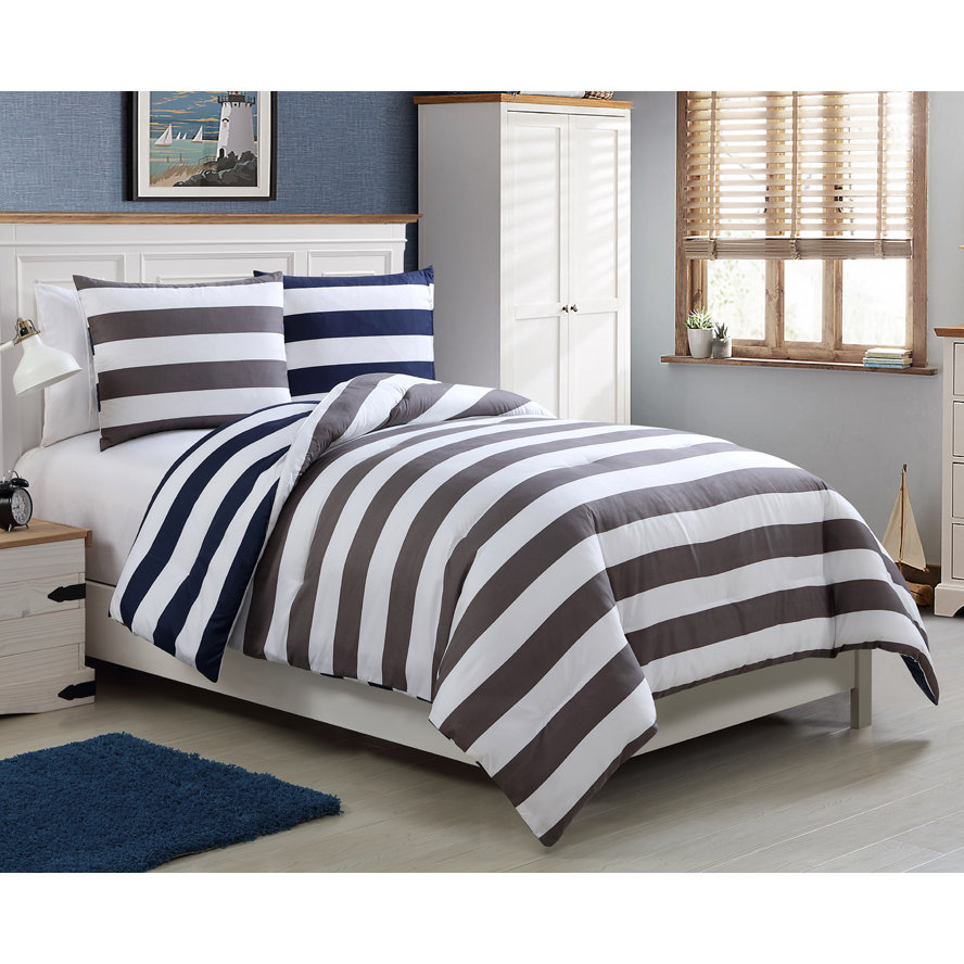 Andover Mills Rhinebeck Reversible Comforter Set & Reviews Wayfair