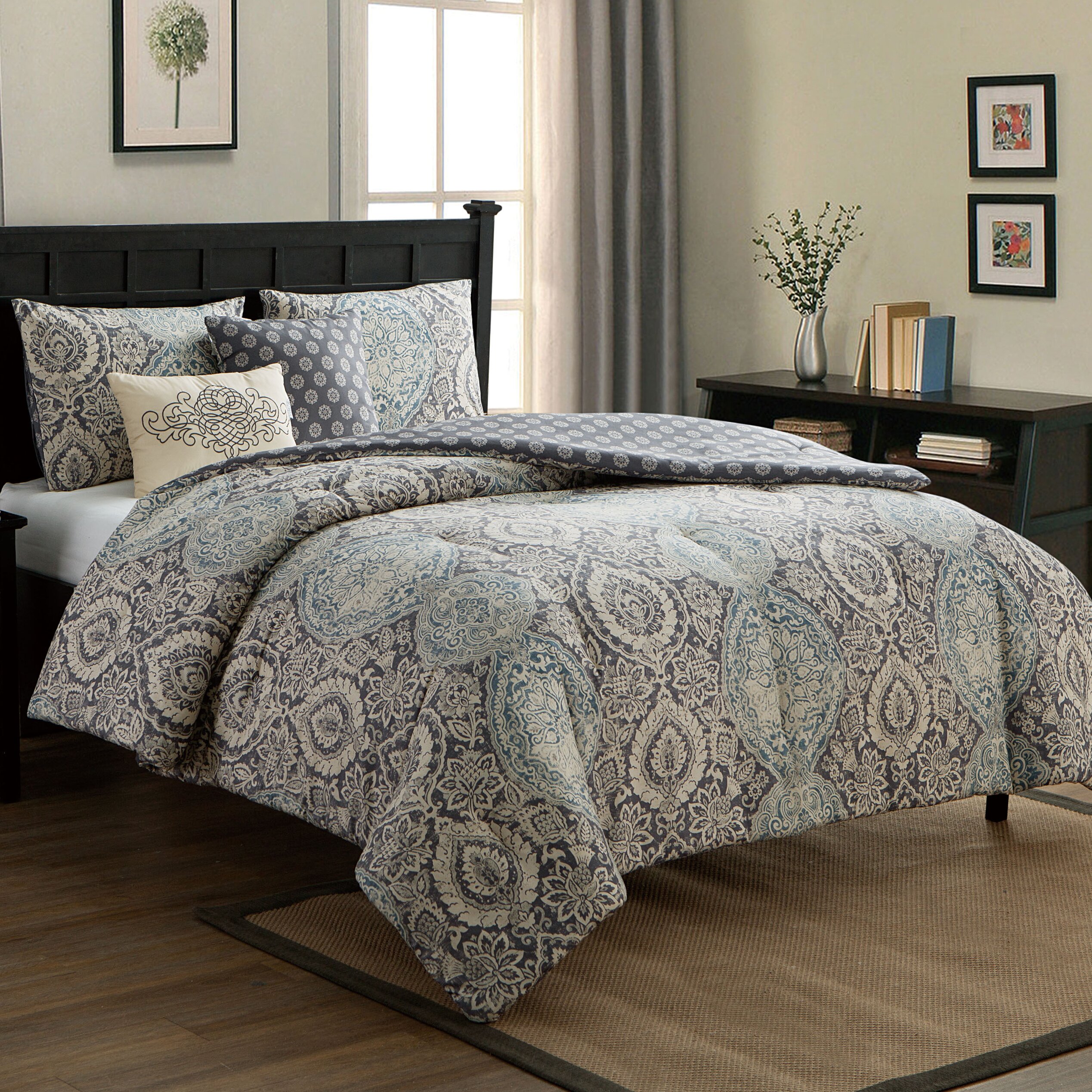 VCNY Valencia Reversible Comforter Set & Reviews | Wayfair