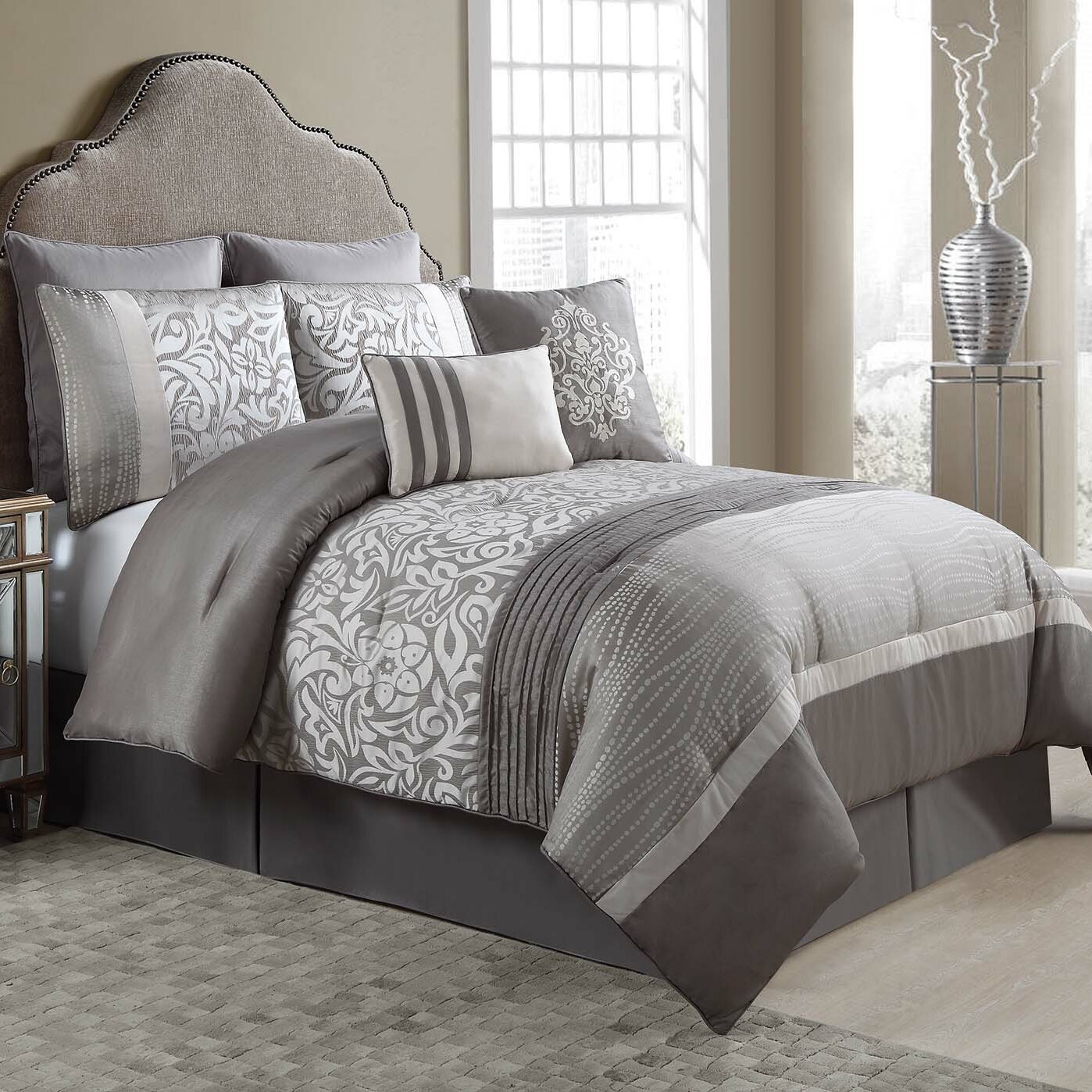 VCNY Arcadia 8 Piece Comforter Set & Reviews | Wayfair